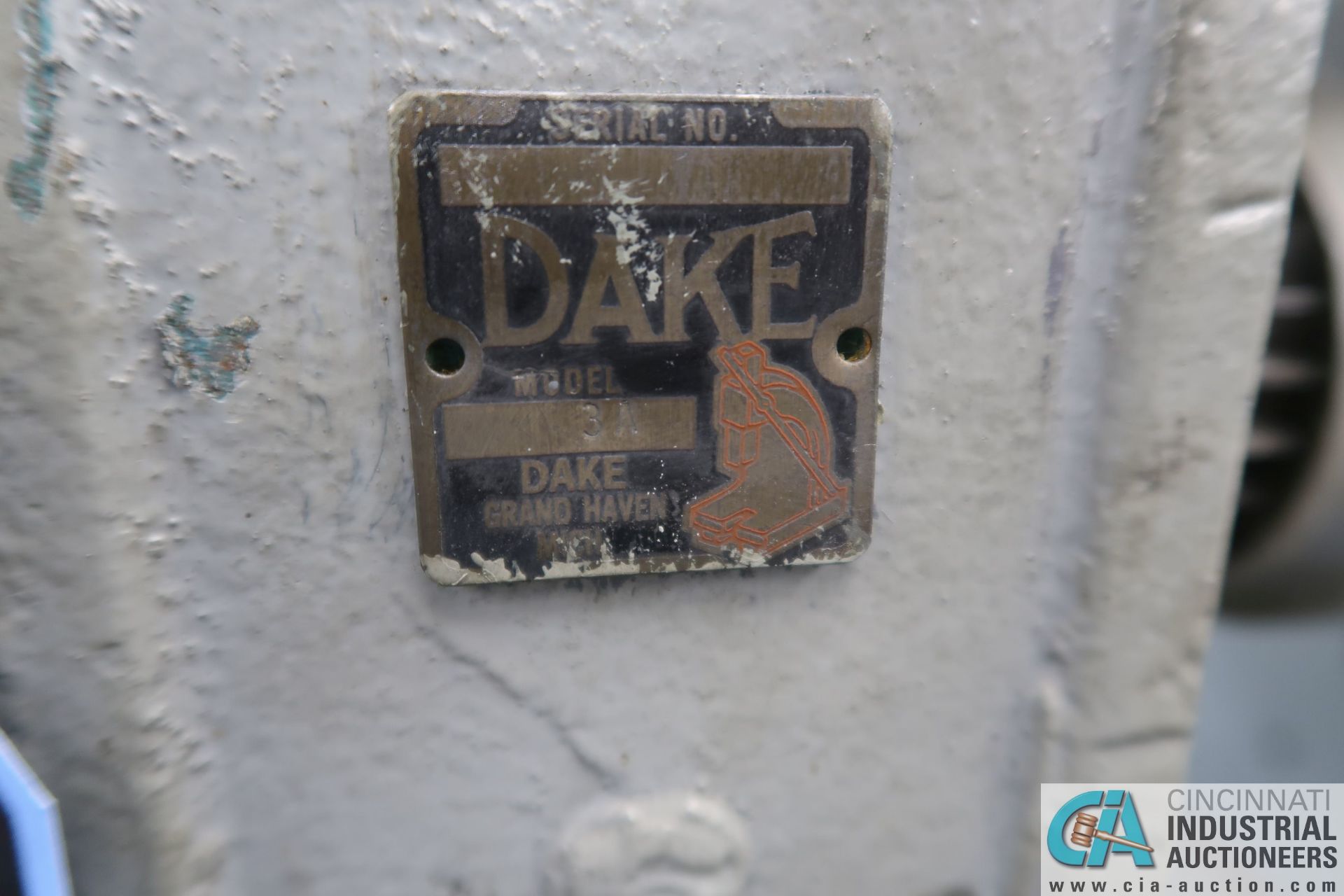 DAKE MODEL 3A ARBOR PRESS - Image 2 of 3