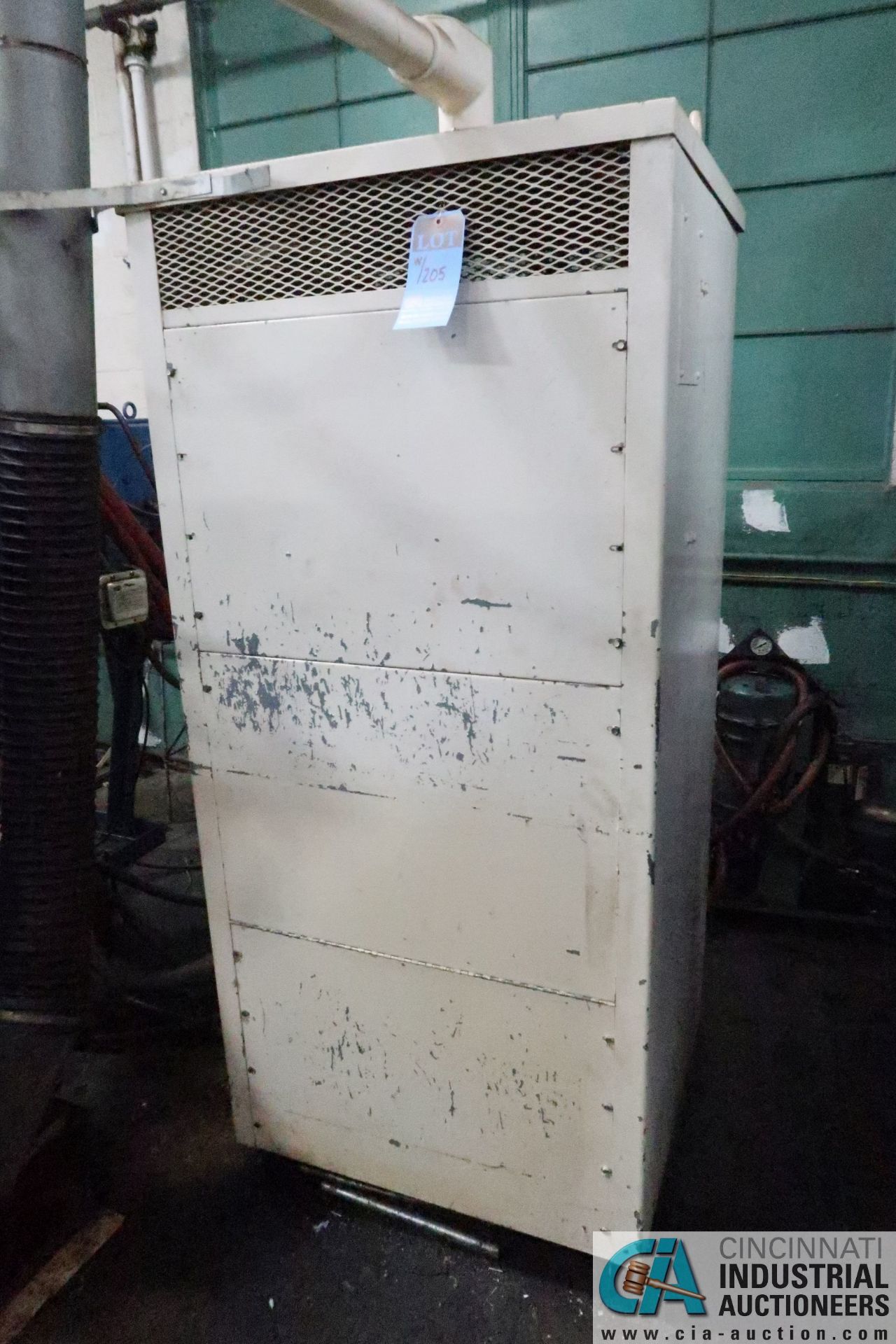 VACUUM INDUSTRIES SERIES 3530 MODEL 3024 VACUUM FURNACE; S/N 41903, MAX. TEMP. 2,400 DEGREE, - Image 11 of 11