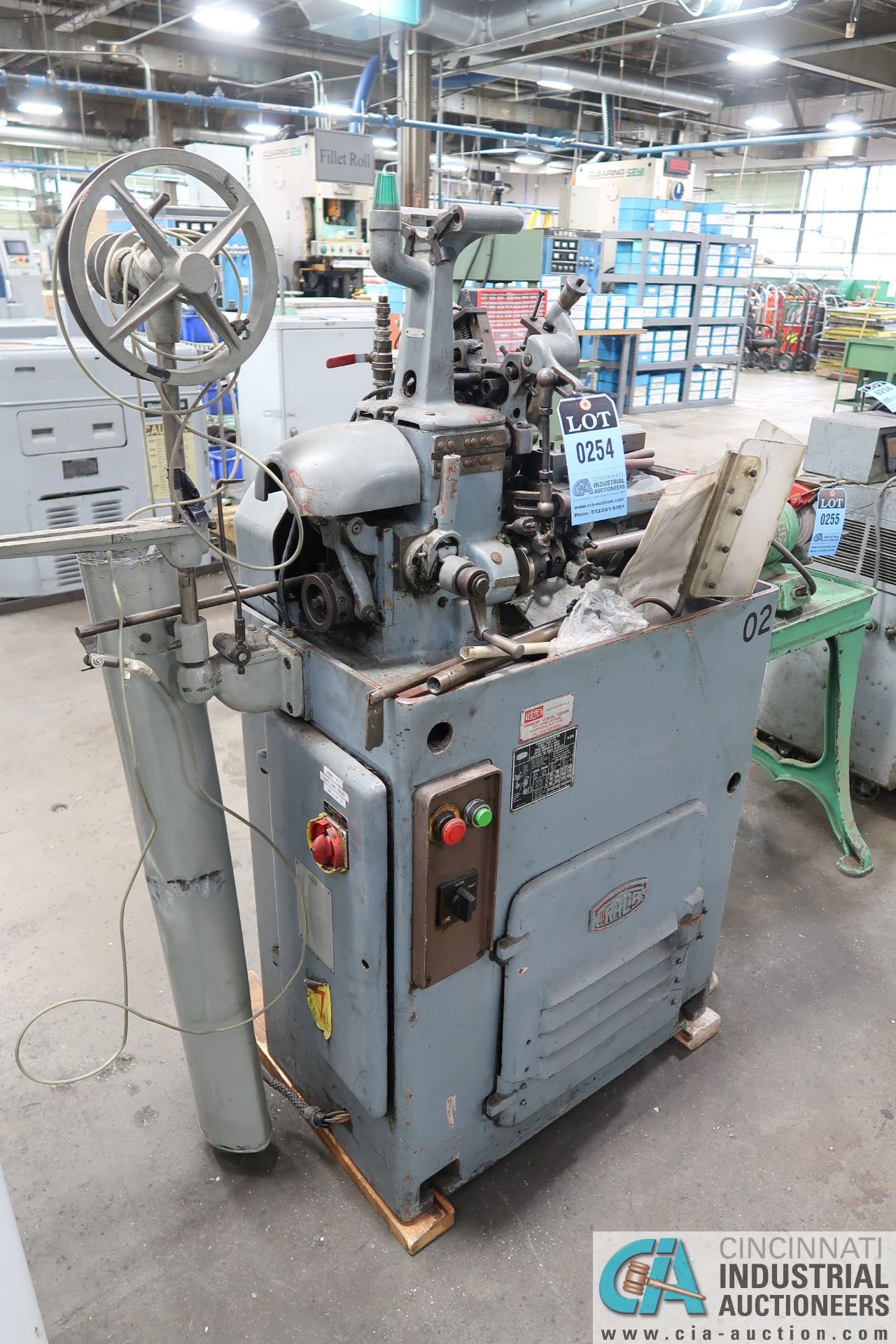 TRAUB MODEL A25 LATHE, SPINDLE SPEED 550 - 3400 RPM - Loading fee due the “ERRA” Pedowitz Machinery