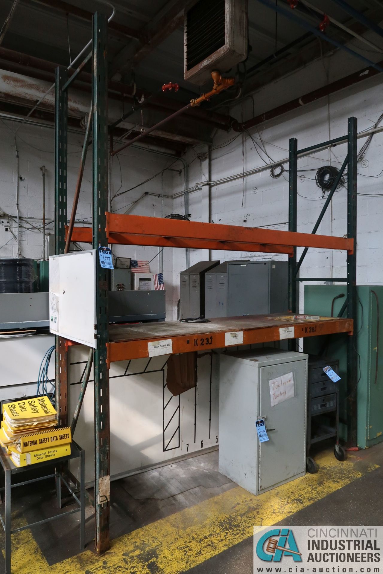 SECTIONS 102" X 32" X 132" ADJUSTABLE BEAM PALLET RACK - Image 2 of 2