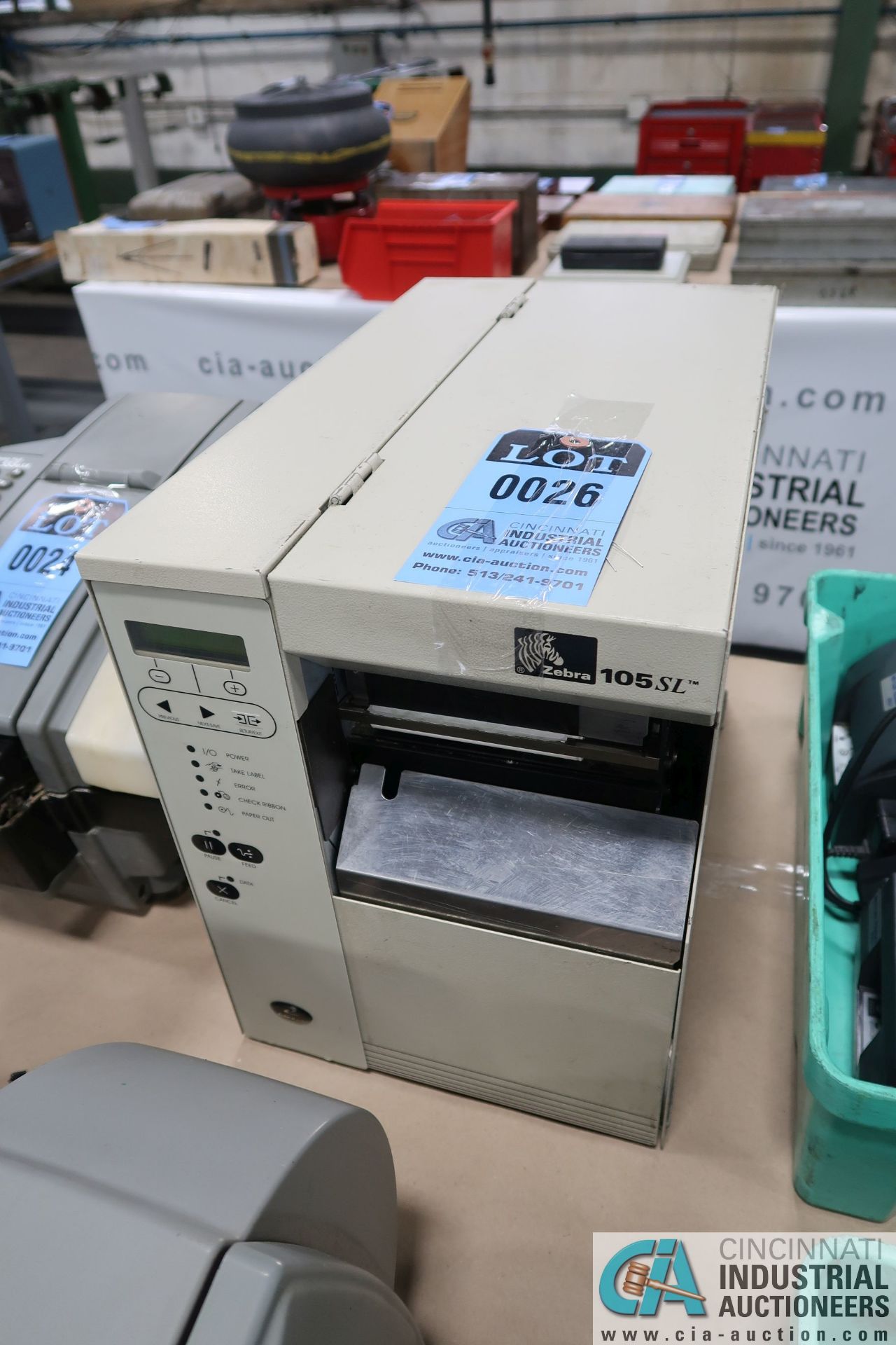 ZEBRA MODEL 105SL LABEL PRINTER