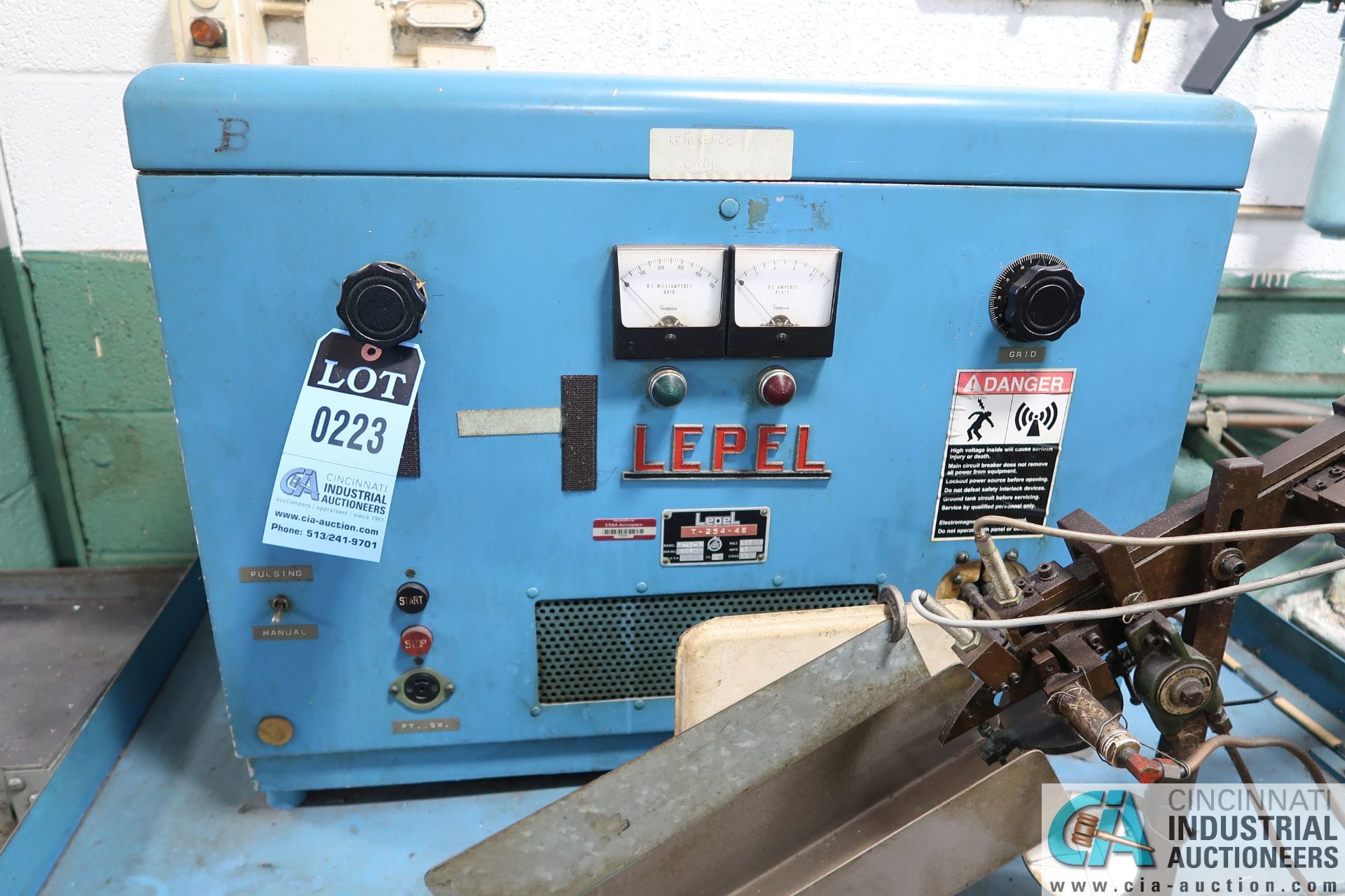 LEPEL MODEL T-2.5-1-G INDUCTION HEATER; S/N 603 - Loading fee due the “ERRA” Pedowitz Machinery - Image 2 of 5