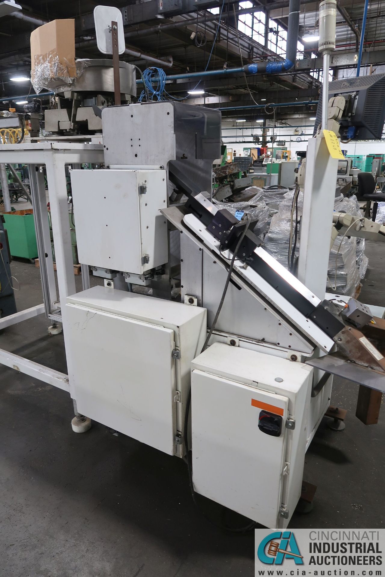 LASER GENERAL MODEL V-100 SORTING MACHINE (USES NON-CONTACT OPTICAL INSPECTION TO MAP PROFILE OF - Image 4 of 4