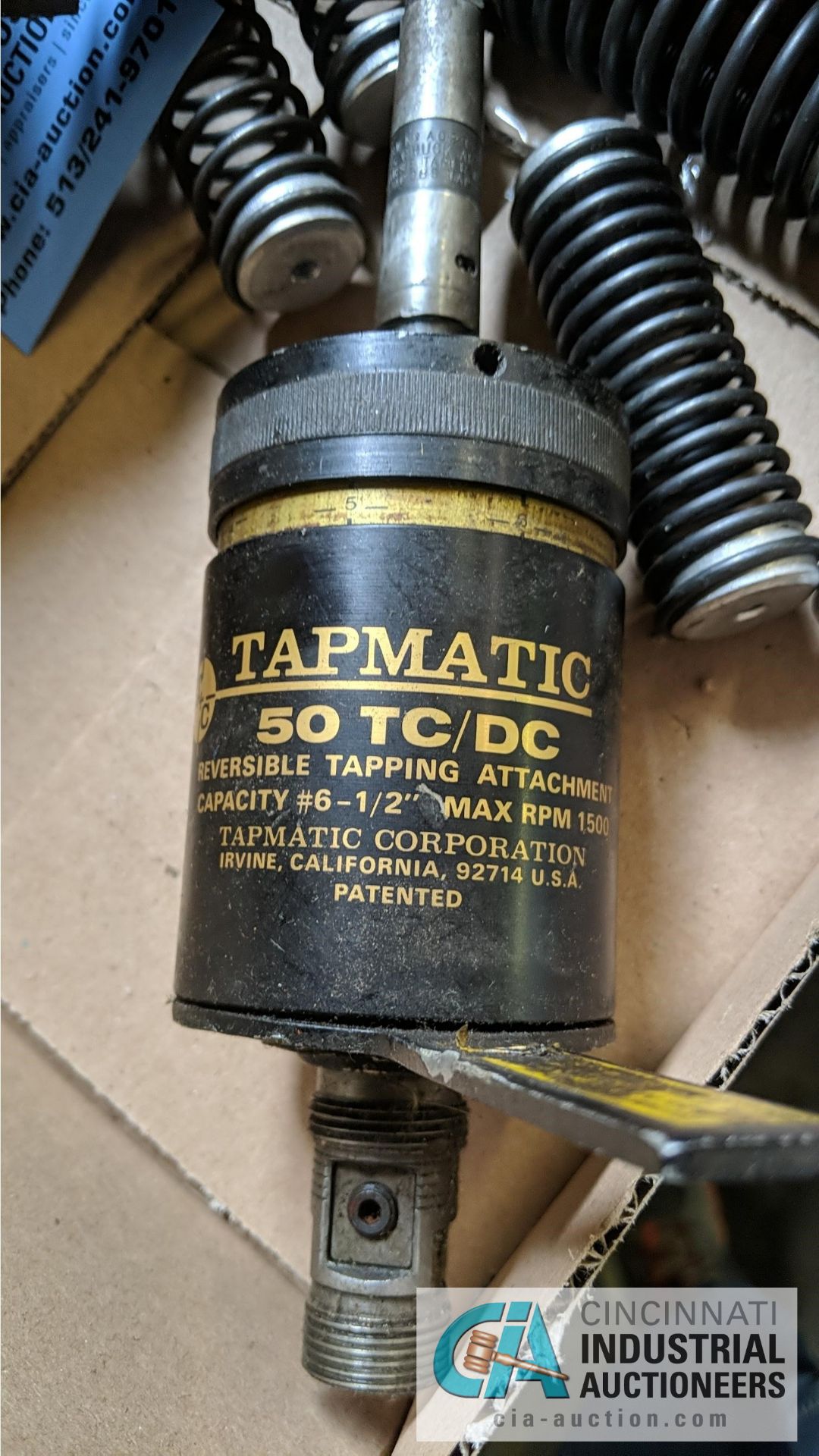 TAPMATIC NO. 50 TC/DC TAPPING HEADS - Image 3 of 3