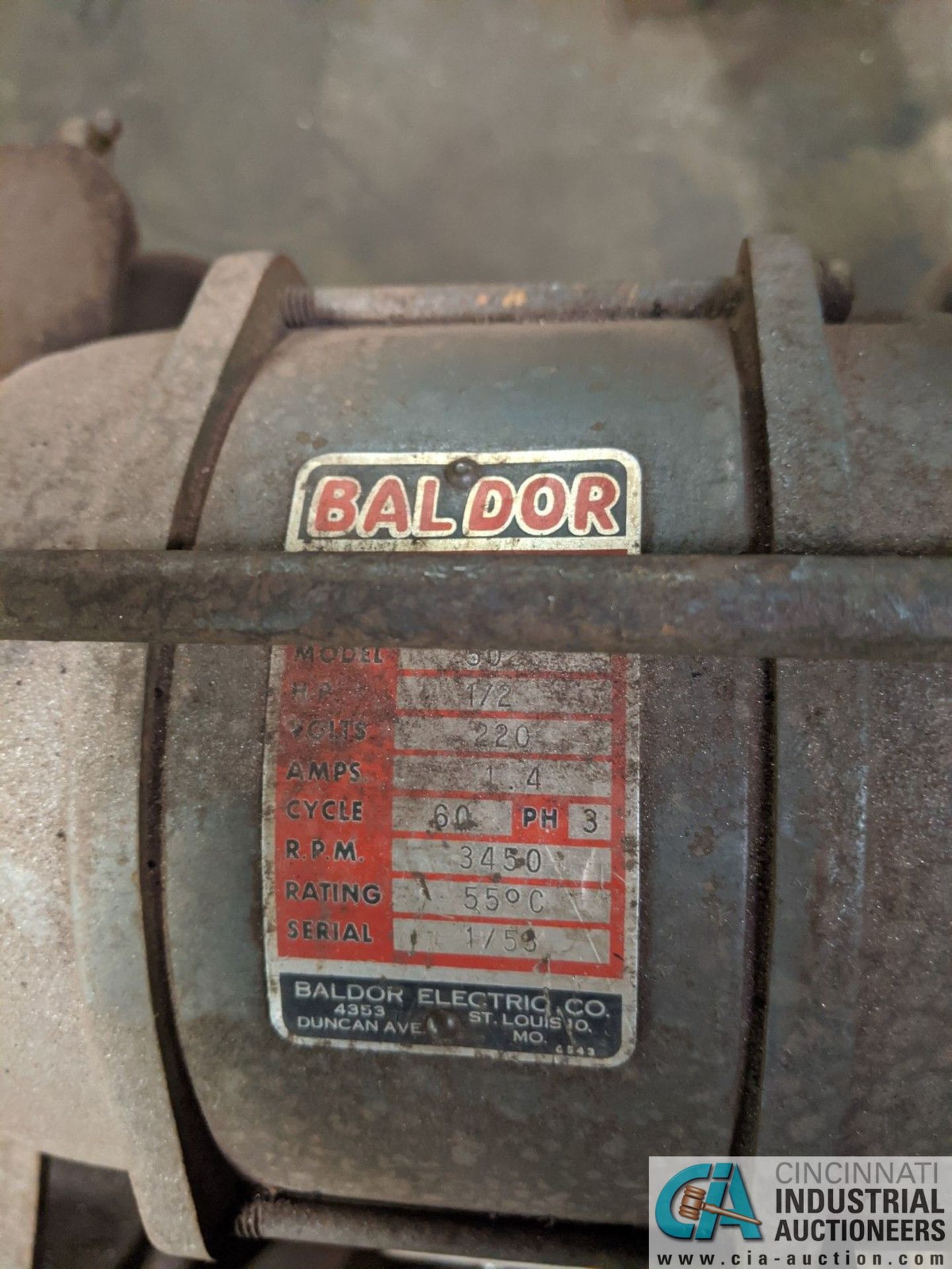 BALDOR DE TOOL GRINDER - Image 2 of 3