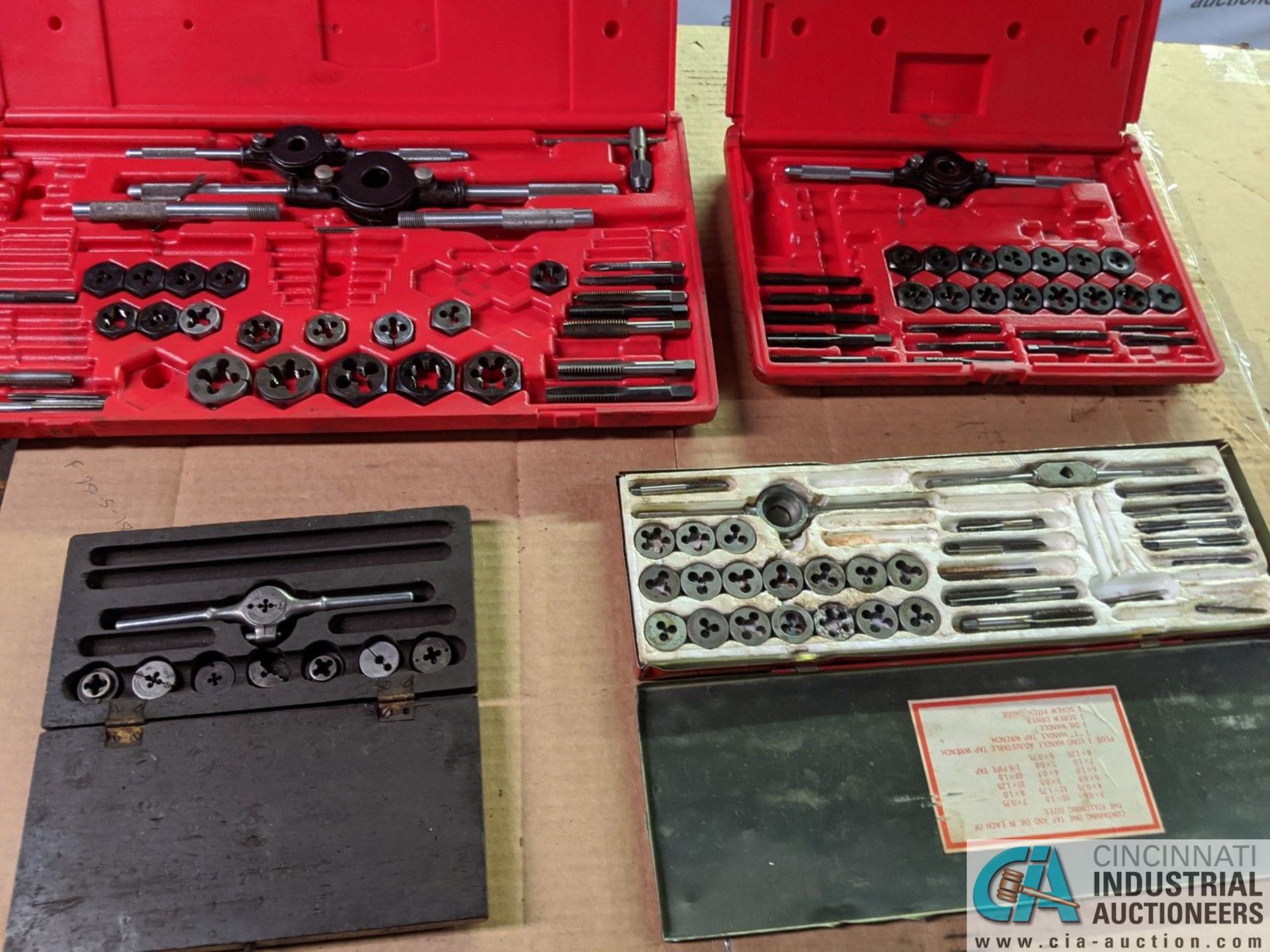 (LOT) TAP AND DIE SETS