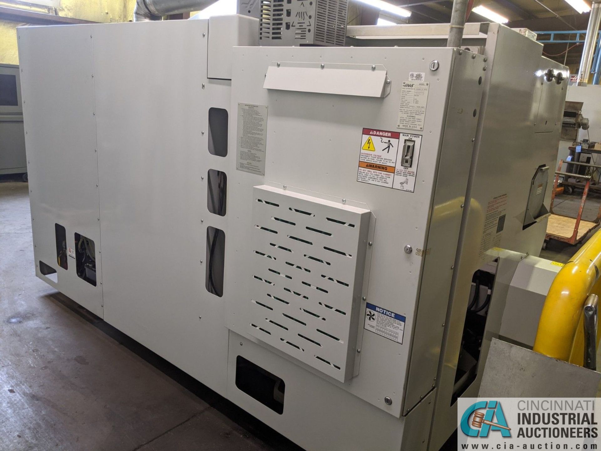 HAAS MODEL SL30 CNC TURNING CENTER; S/N 3074490, 30 HP, VECTOR DUAL DRIVE, 12" 3-JAW CHUCK, 12 - Image 5 of 14