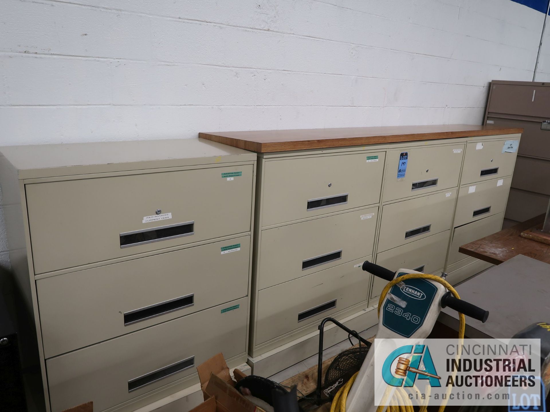 3-DRAWER LATERAL FILE CABINETS