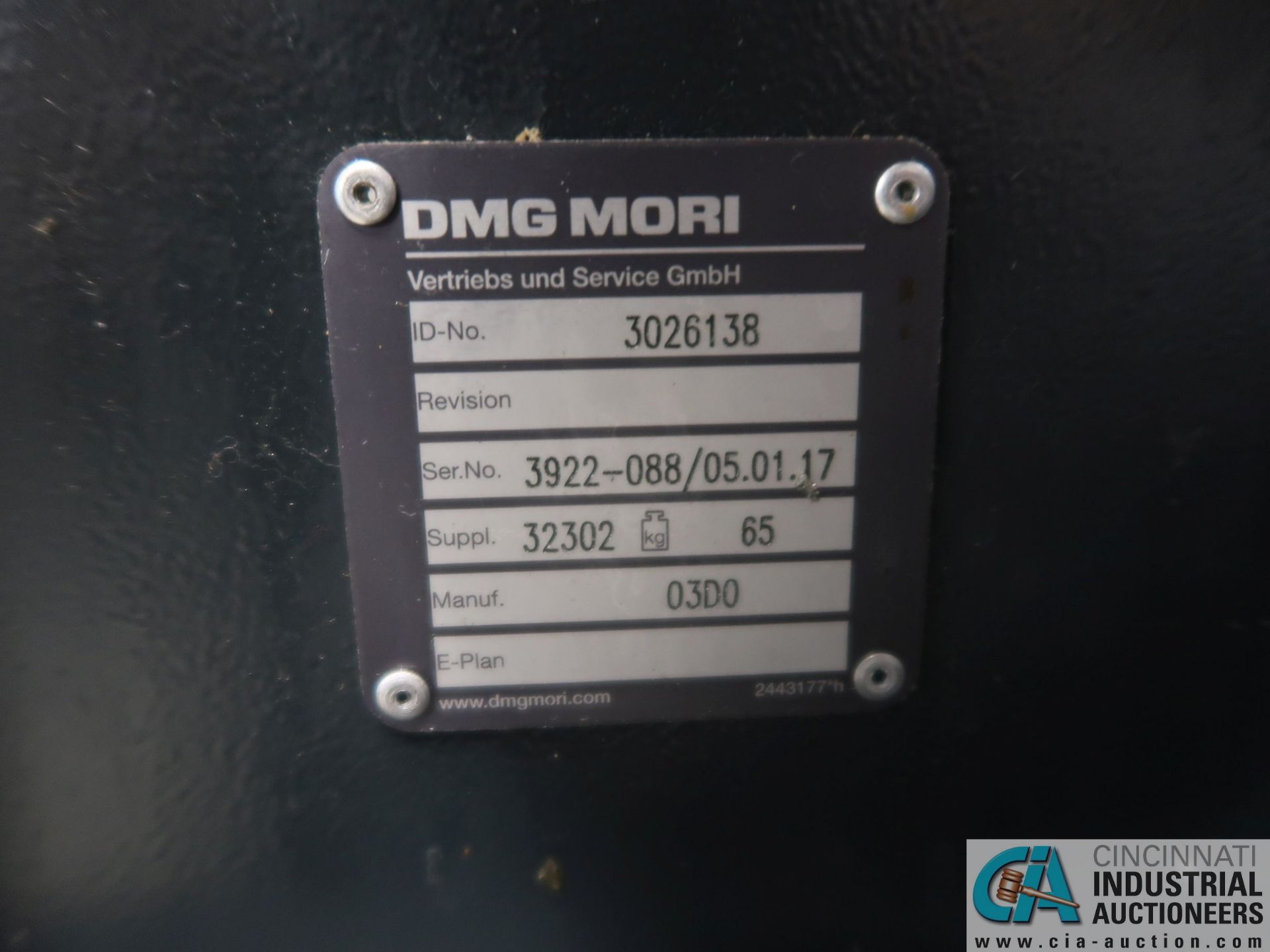 DMG MORI MODEL DMU 50 FIVE-AXIS CNC VERTICAL MACHINING CENTER; S/N 11415591664 (2013), DMG SIEMENS - Image 18 of 23