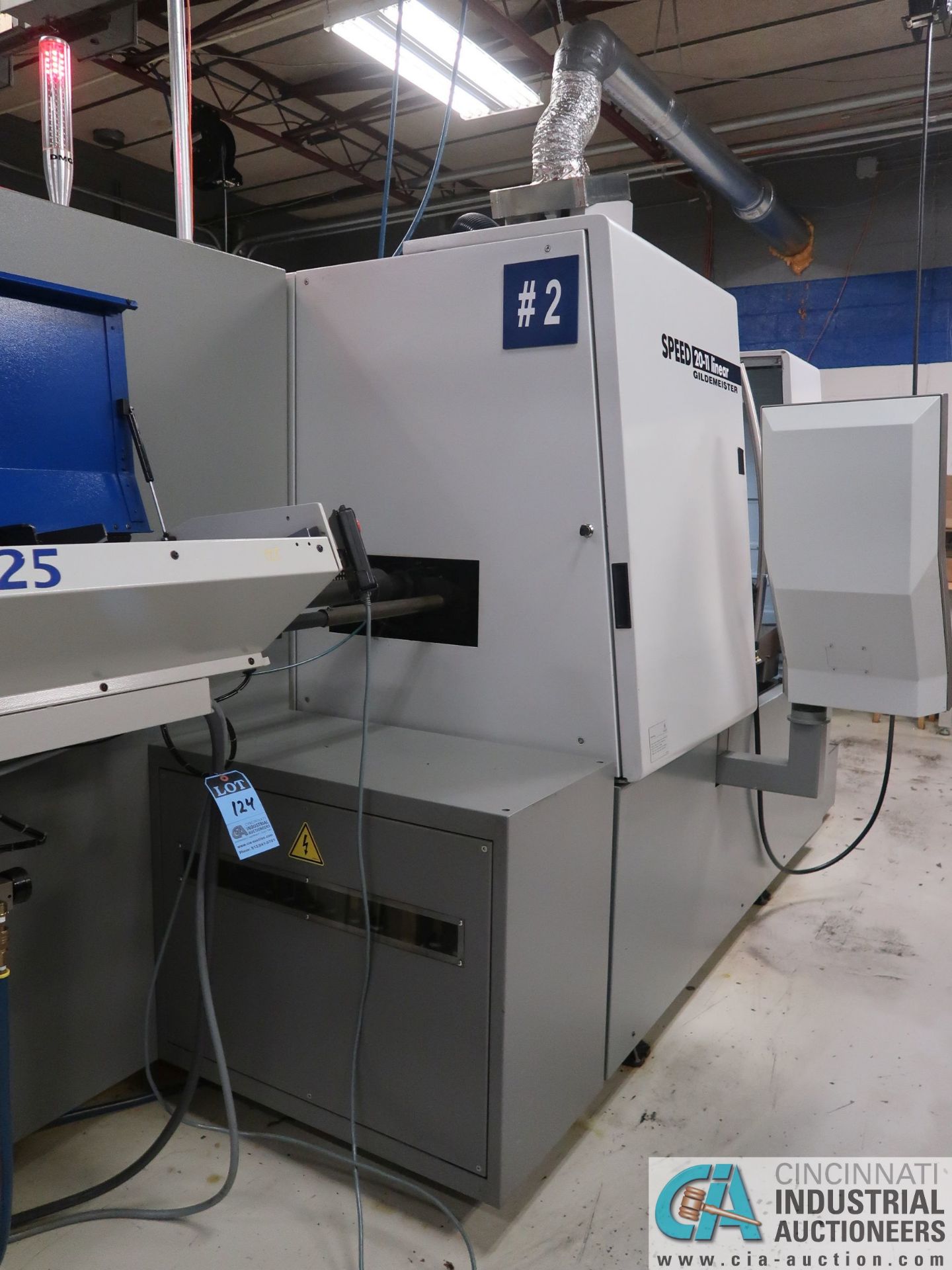 DMG GILDEMEISTER MODEL SPEED 20-11 LINEAR 11-AXIS SWISS CNC TURNING CENTER; S/N 8085012057B, FANUC - Image 19 of 27