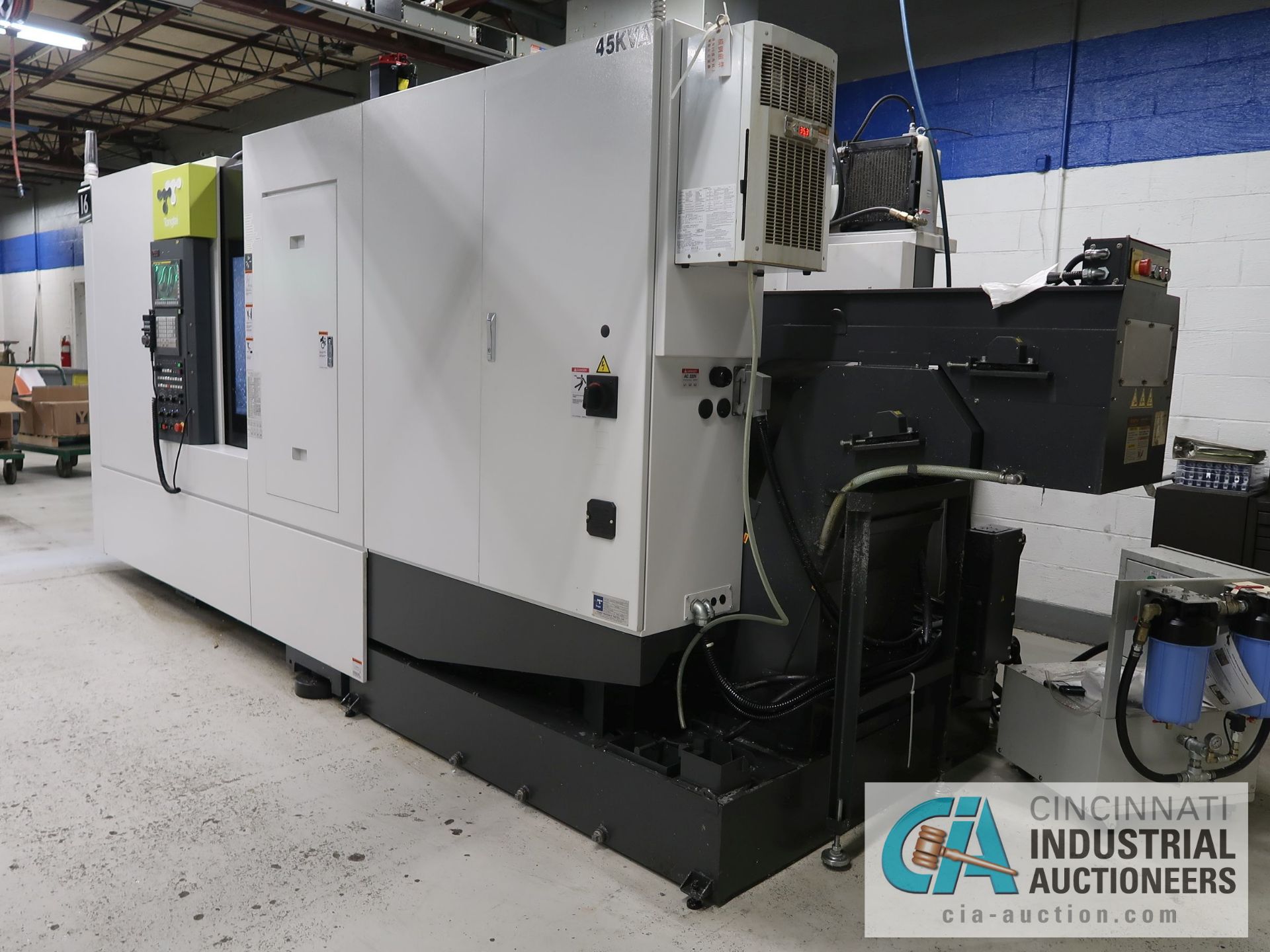 TONGTAI MODEL SH-4000P CNC HORIZONTAL MACHINING CENTER W/ FULL 4TH AXIS; S/N TT040298 - Image 3 of 16