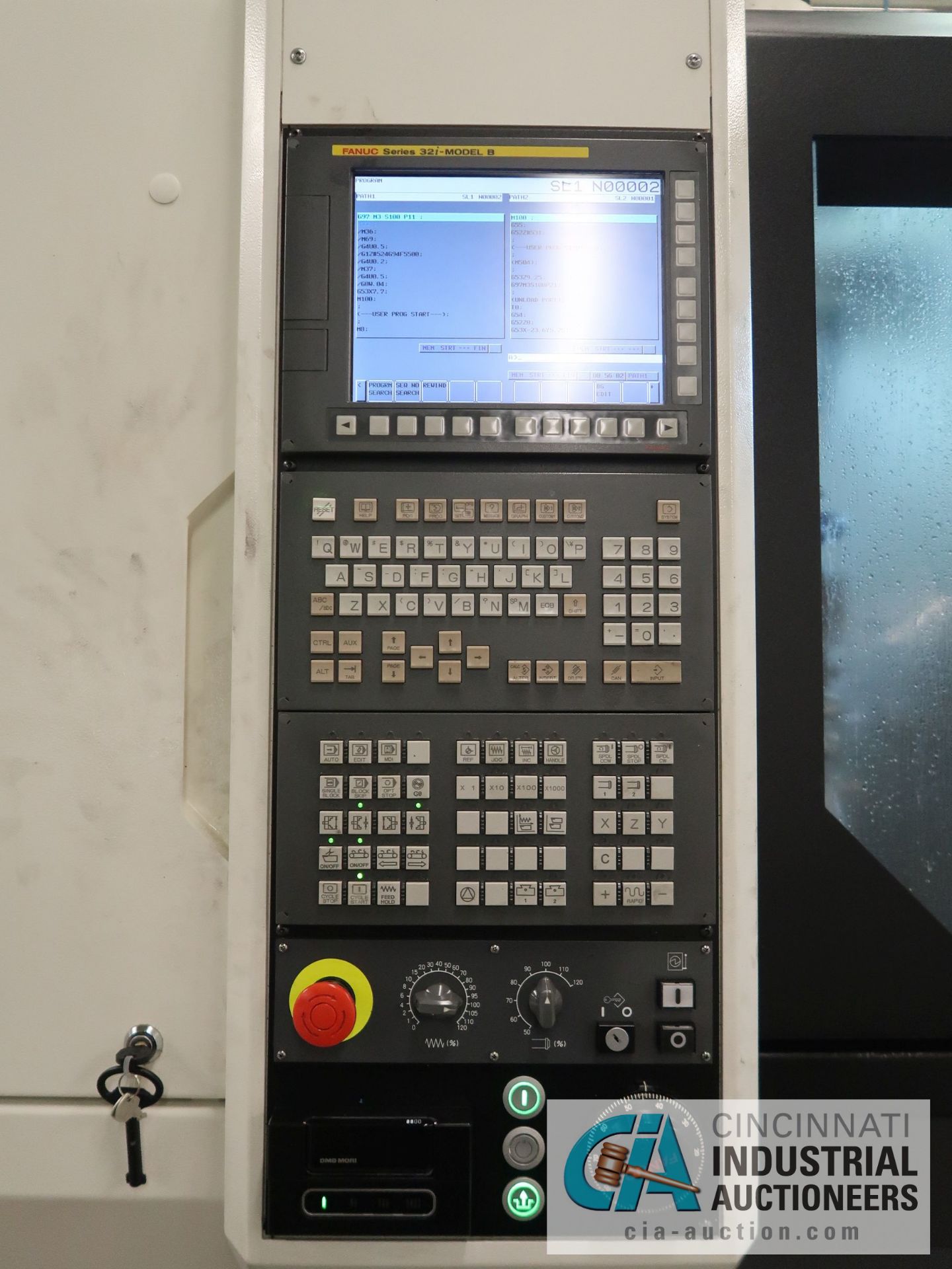 DMG MORI MODEL SPRINT 32/8 SWISS CNC TURNING CENTER; S/N 8107000108B, FANUC 32i-MODEL B CONTROL, 2- - Image 3 of 18