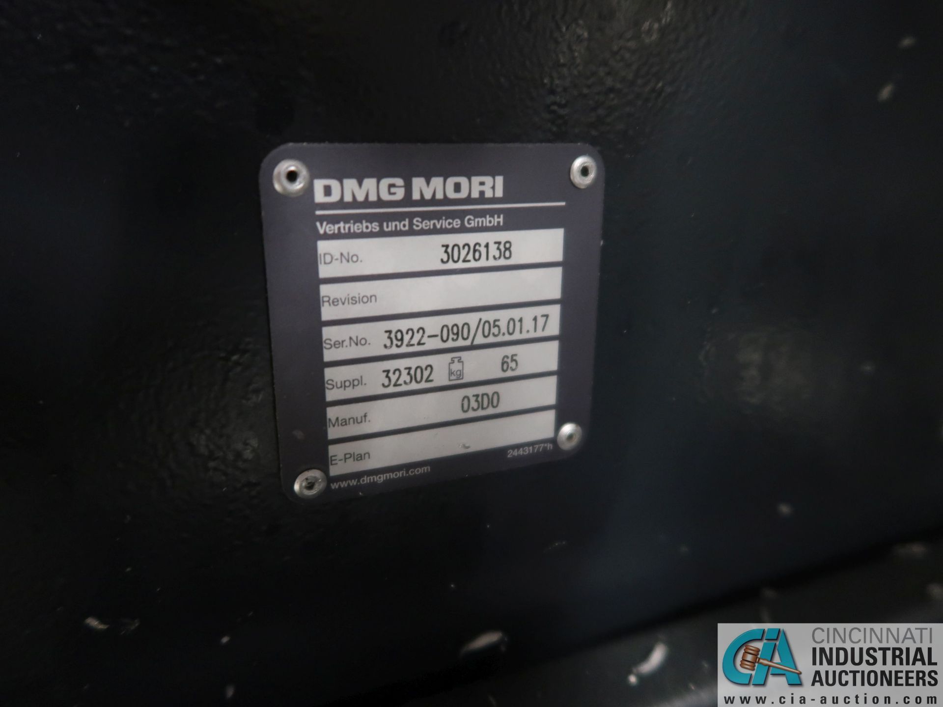 DMG MORI MODEL DMU 50 FIVE-AXIS CNC VERTICAL MACHINING CENTER; S/N 11415596464, DMG SIEMENS ERGOLINE - Image 20 of 30