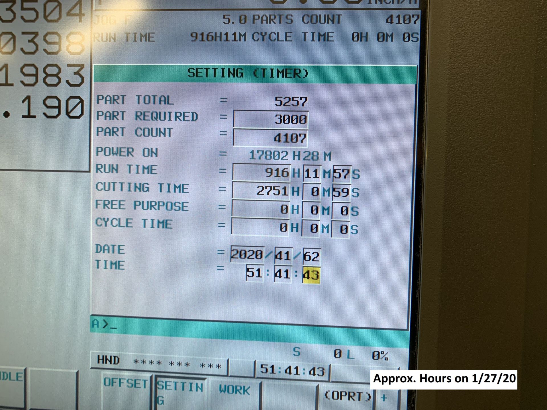 TONGTAI MODEL TMV-1500A HEAVY DUTY CNC VERTICAL MACHINING CENTER; S/N 032620, FANUC OI-MD CONTROL, - Image 17 of 19