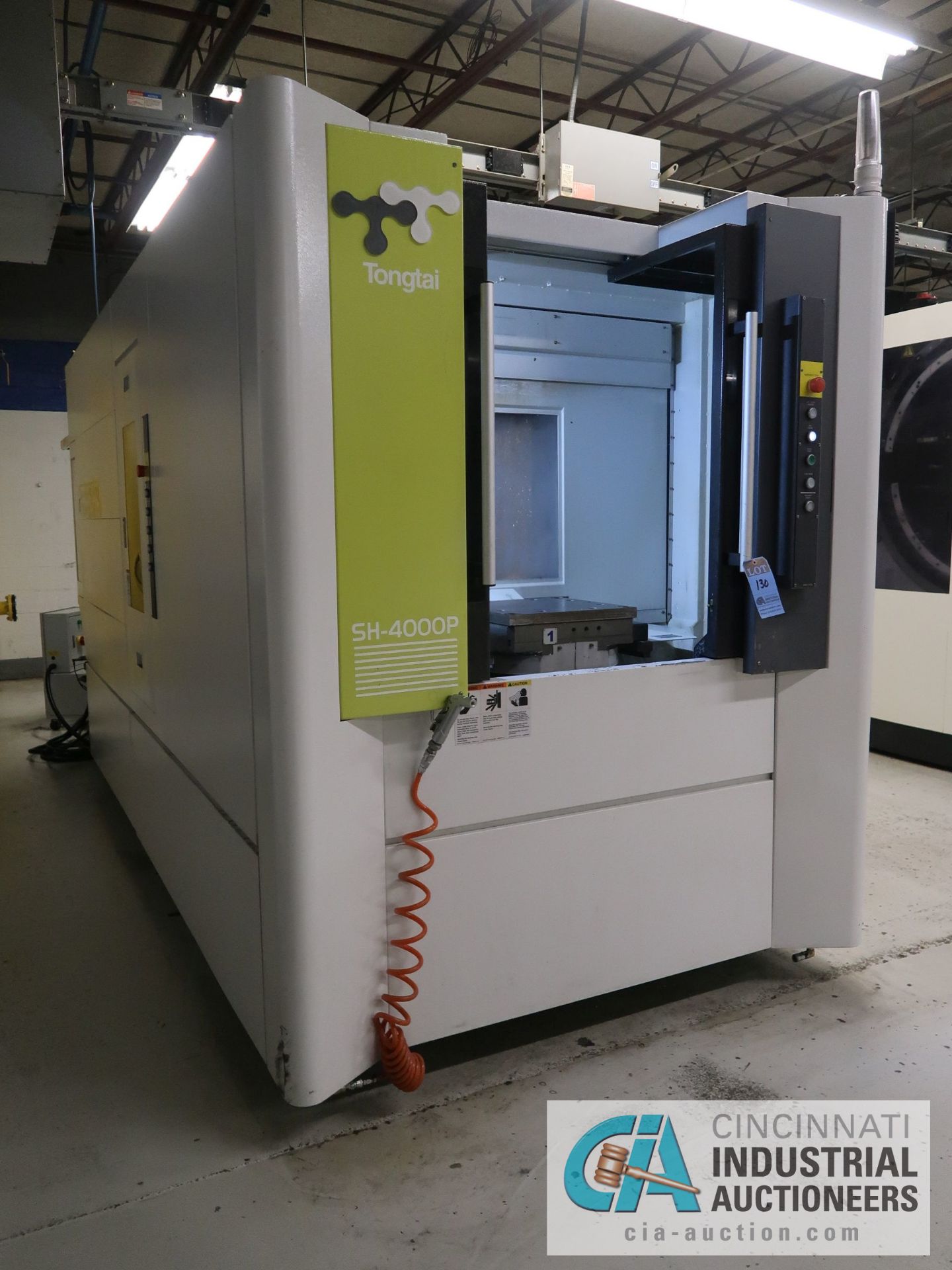 TONGTAI MODEL SH-4000P CNC HORIZONTAL MACHINING CENTER W/ FULL 4TH AXIS; S/N TT040298 - Image 2 of 16