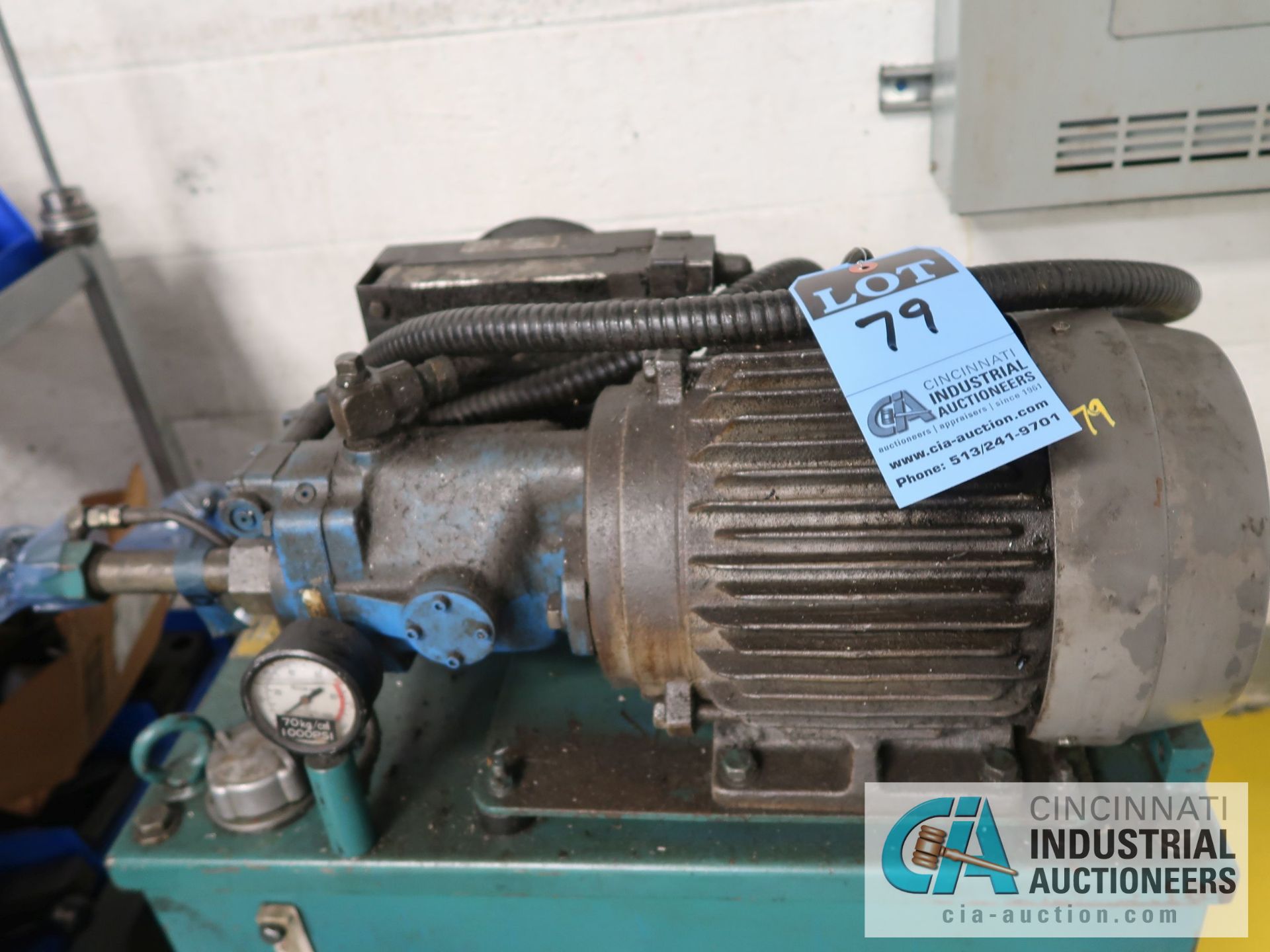 5 HP HYDRAULIC PUMP - Image 2 of 5