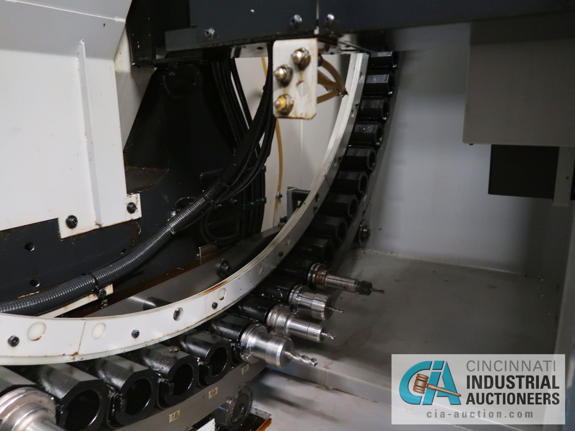 MAKINO MODEL A51 CNC HORIZONTAL MACHINING CENTER W/ FULL 4TH AXIS; S/N 1847 - Image 12 of 16