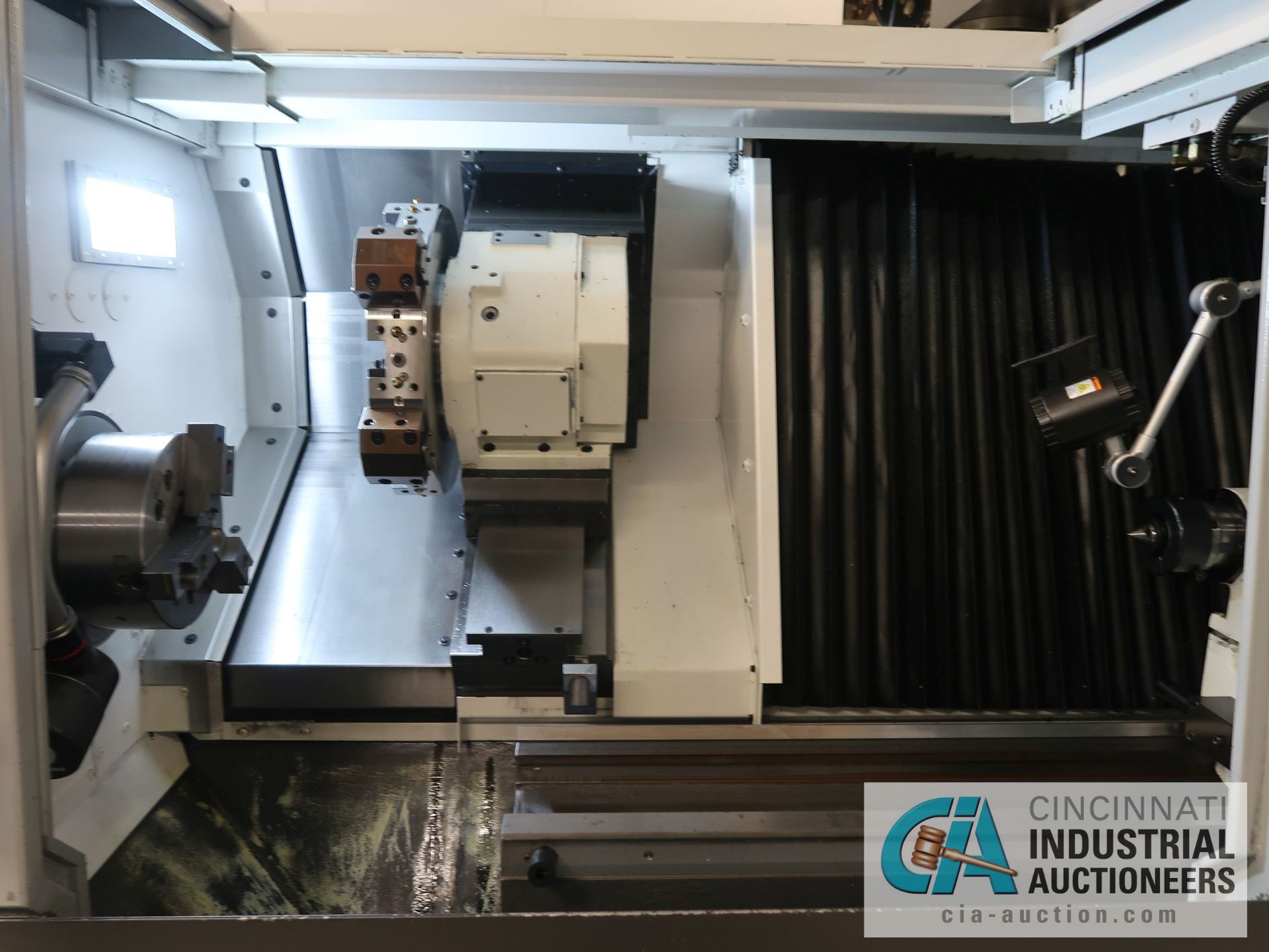 OKUMA MODEL GENOS L3000-E TWO-AXIS CNC TURNING CENTER; S/N L3E0014, OKUMA OSP-P300LAE CONTROL, 10" - Image 5 of 13