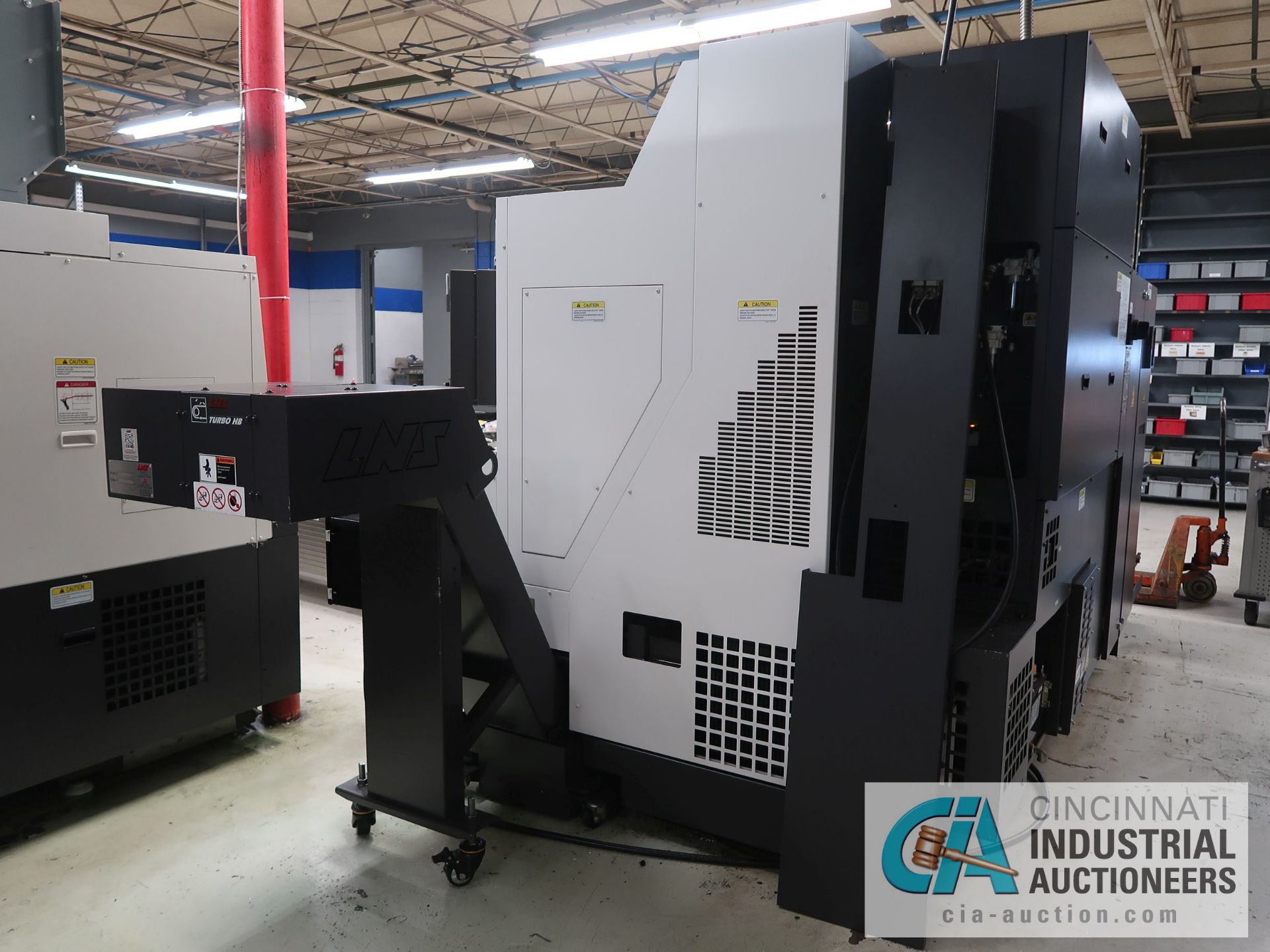 OKUMA MODEL LB3000EX II-MYW 450 MULTI-AXIS CNC TURNING CENTER W/ MILLING & Y-AXIS; S/N 209332, OKUMA - Image 3 of 11