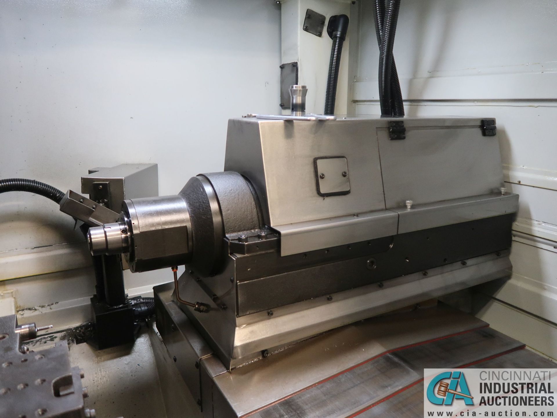 DMG GILDEMEISTER MODEL SPEED 20-11 LINEAR 11-AXIS SWISS CNC TURNING CENTER; S/N 8085012057B, FANUC - Image 8 of 27