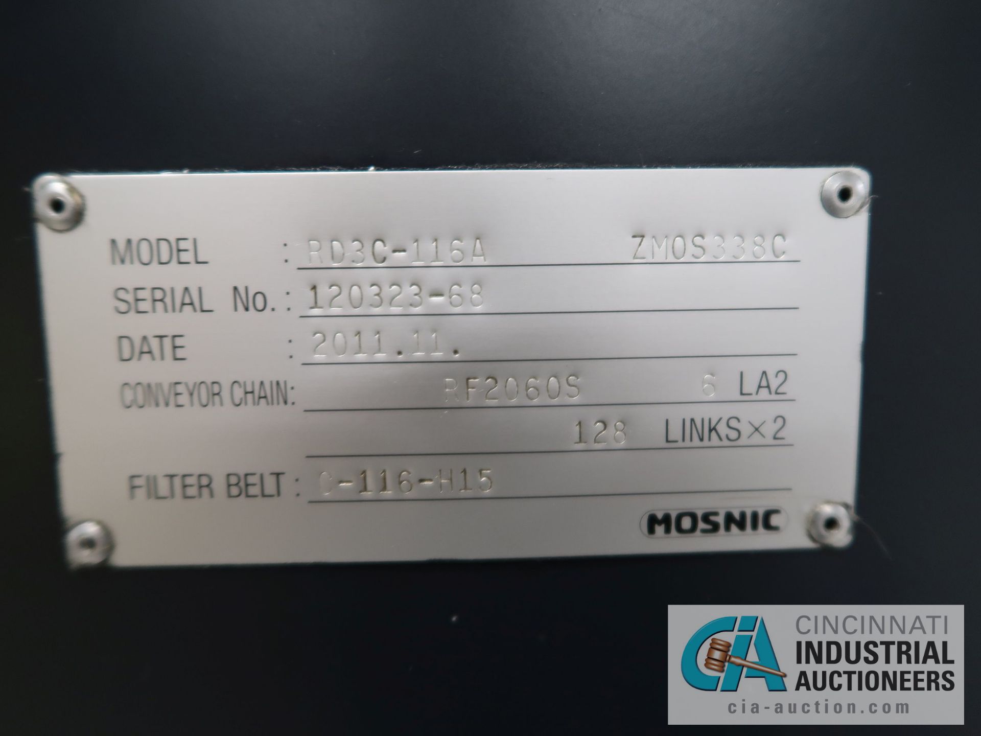 MAKINO MODEL A61NX CNC HORIZONTAL MACHINING CENTER W/ FULL 4TH AXIS; S/N 235 - Image 11 of 13