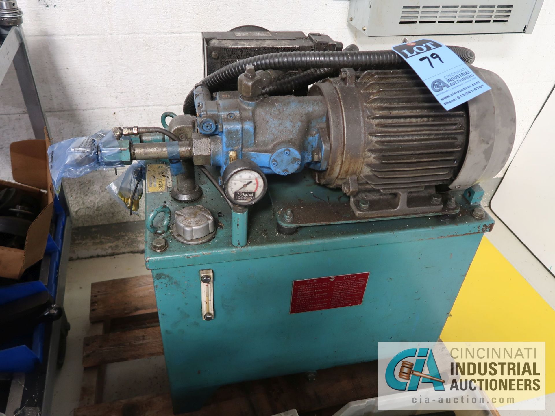 5 HP HYDRAULIC PUMP - Image 4 of 5