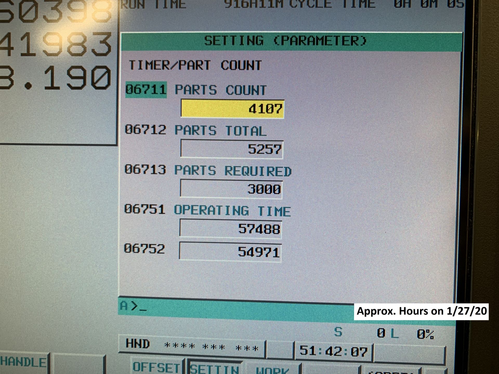 TONGTAI MODEL TMV-1500A HEAVY DUTY CNC VERTICAL MACHINING CENTER; S/N 032620, FANUC OI-MD CONTROL, - Image 18 of 19