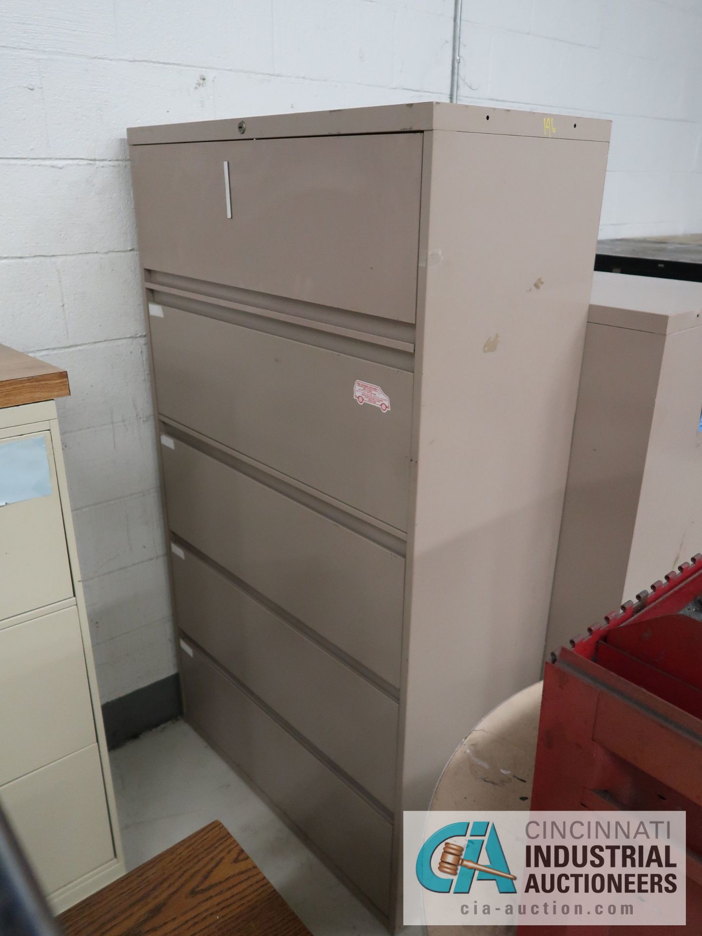 (LOT) 5-DRAWER & 4-DRAWER LATERAL FILE CABINETS - Image 2 of 2