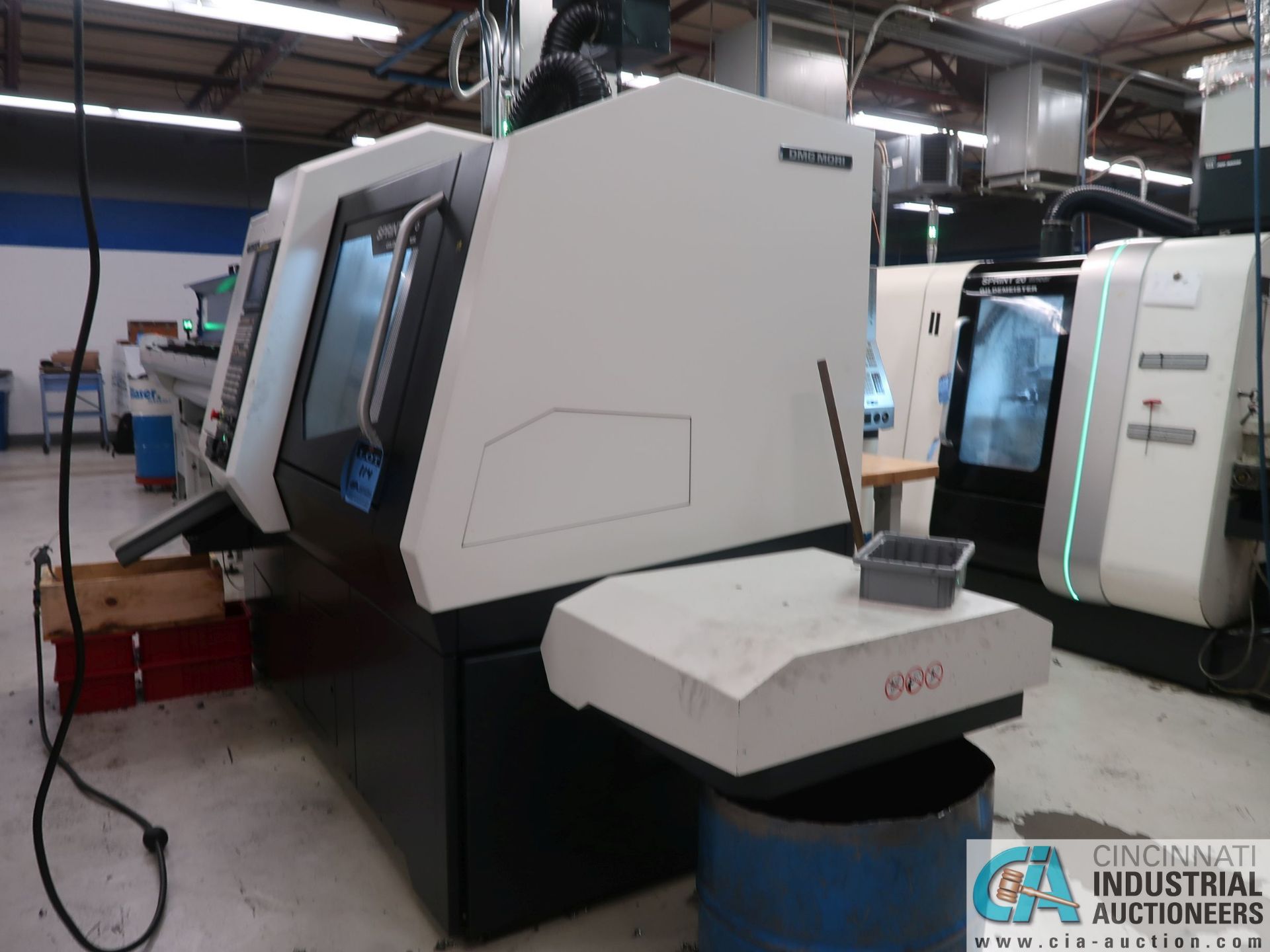 DMG MORI MODEL SPRINT 32/8 SWISS CNC TURNING CENTER; S/N 8107000108B, FANUC 32i-MODEL B CONTROL, 2- - Image 14 of 18