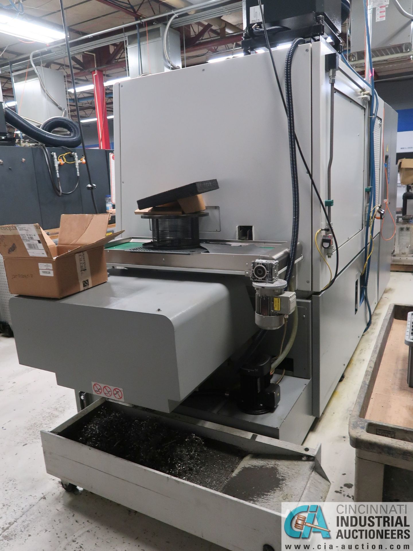 DMG GILDEMEISTER MODEL SPEED 20-11 LINEAR 11-AXIS SWISS CNC TURNING CENTER; S/N 8085012057B, FANUC - Image 24 of 27