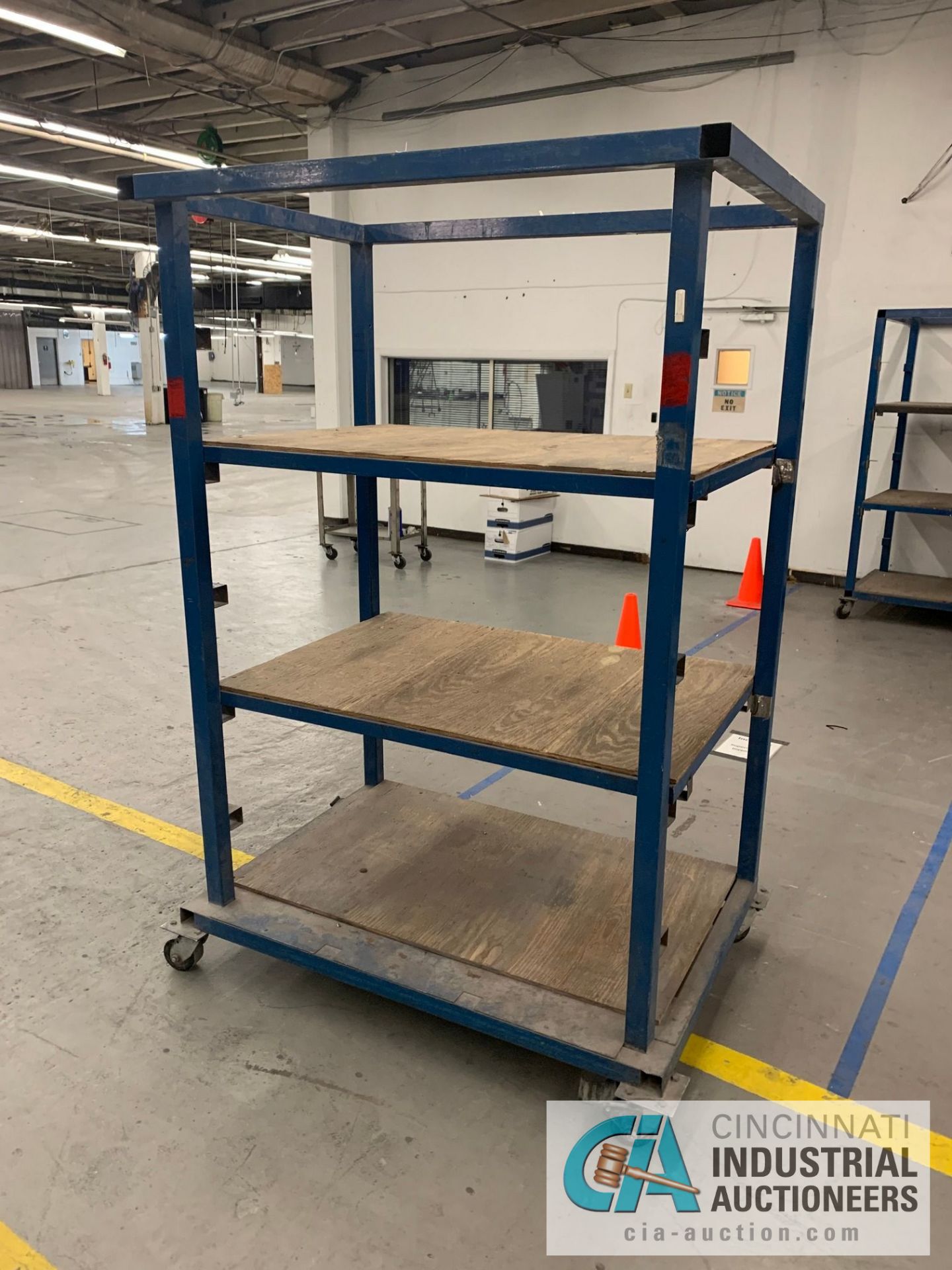 34" X 4' X 78" HIGH APPROX. MULTI-SHELF CARTS - Image 2 of 5