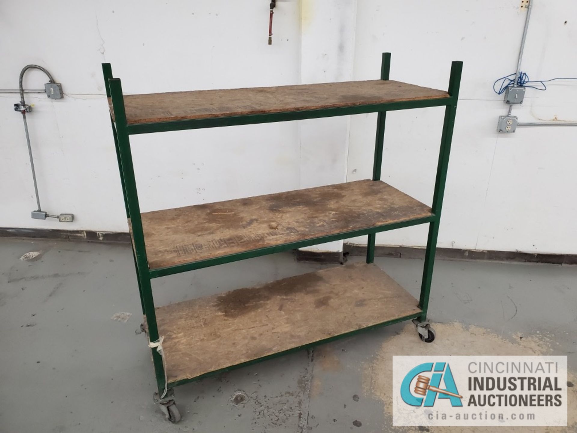 MULTI-SHELF CARTS APPROX. 57" HIGH X 24" X 60"