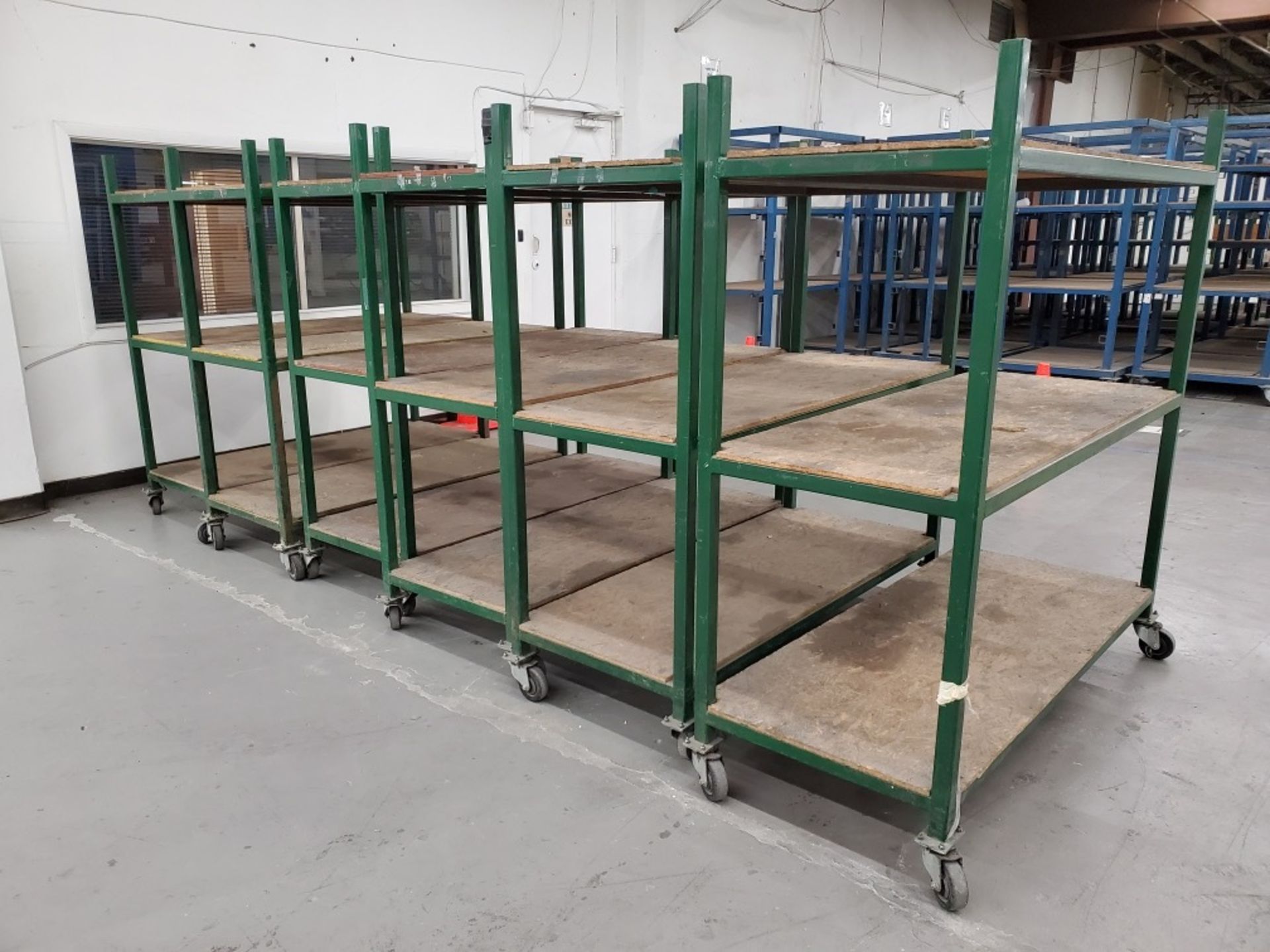 MULTI-SHELF CARTS APPROX. 57" HIGH X 24" X 60" - Image 2 of 2