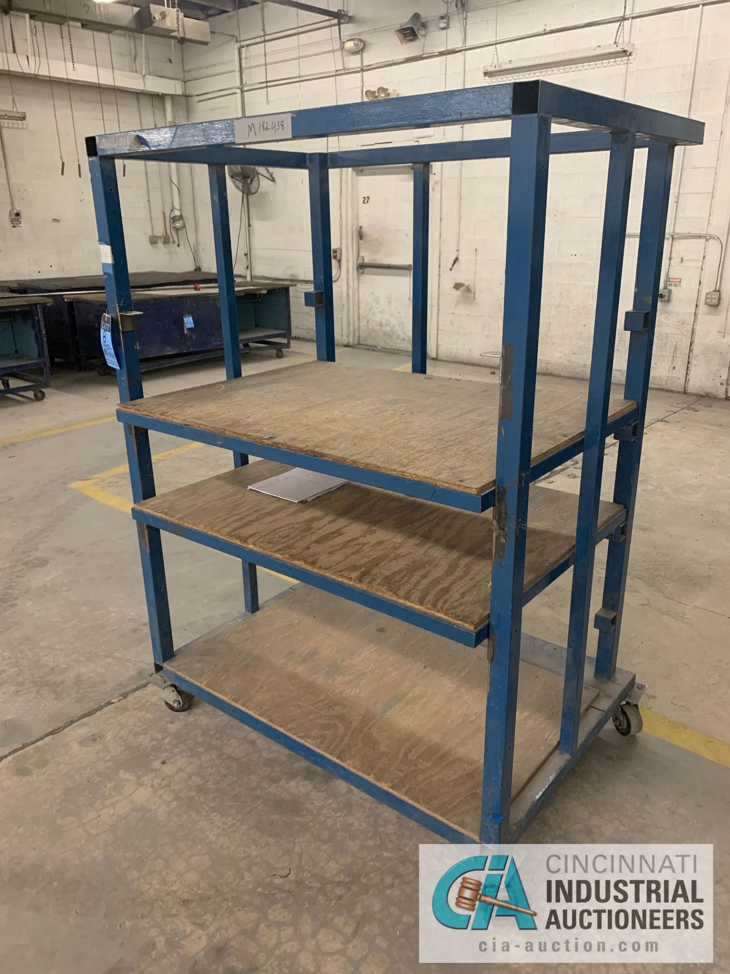 3' X 4' X 6' HIGH APPROX. MULTI-SHELF CARTS - Image 4 of 4