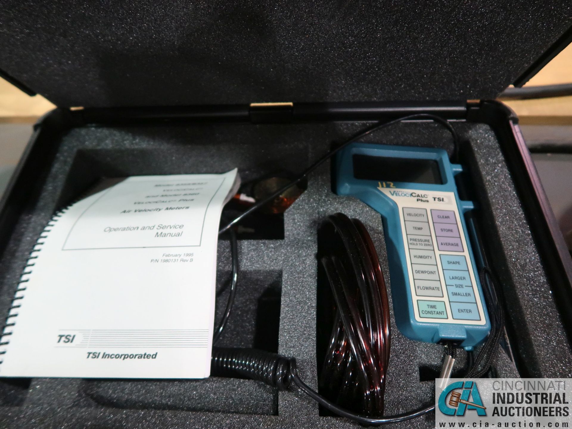 (LOT) BACHARACH MODEL LEAKATOR-10 GAS DETECTOR, ELCOMETER MODEL 106 ADHESION TESTER, TSI MODEL - Image 4 of 4