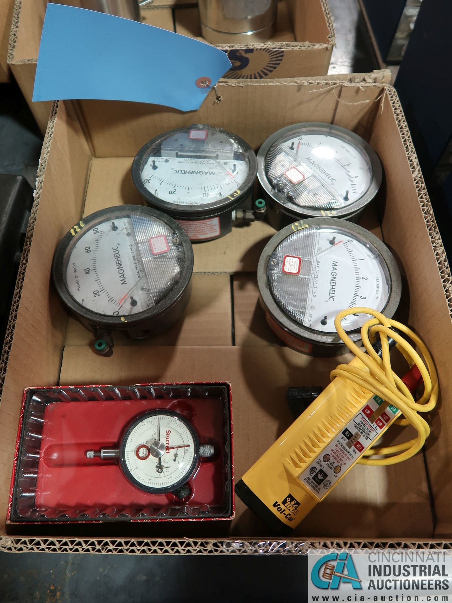 (LOT) (4) MAGNEHELIC GAGES