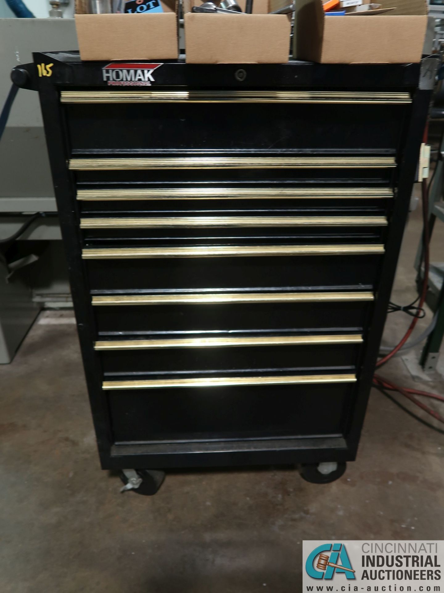 8-DRAWER HO-MAK PORTABLE TOOL CHEST