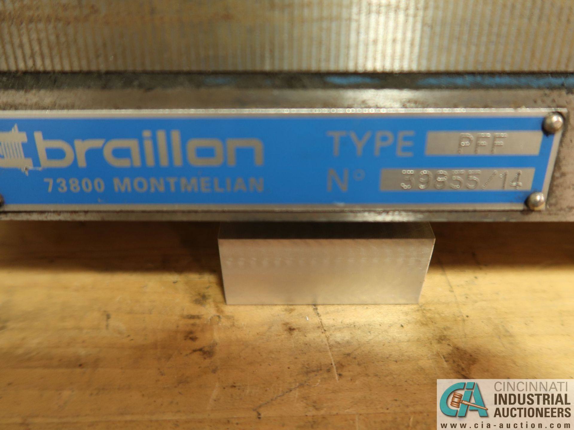 6" X 12" BRALLION MAGNETIC CHUCK - Image 2 of 2