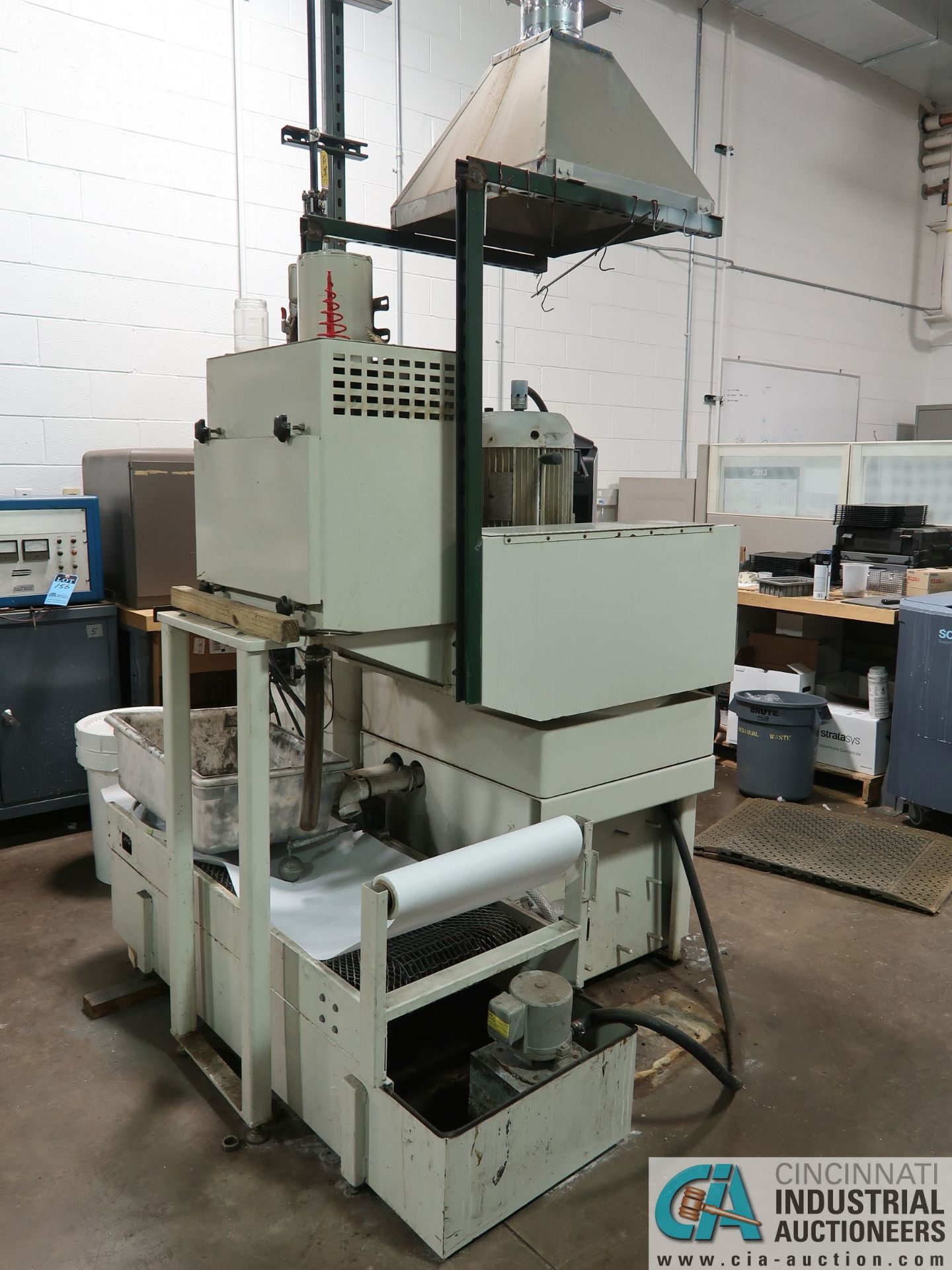 DCM TECH MODEL 1G-180 VERTICAL SPINDLE ROTARY SURFACE GRINDER; S/N 21610, 11.2 HP, 18" DIA. CHUCK, - Image 3 of 10