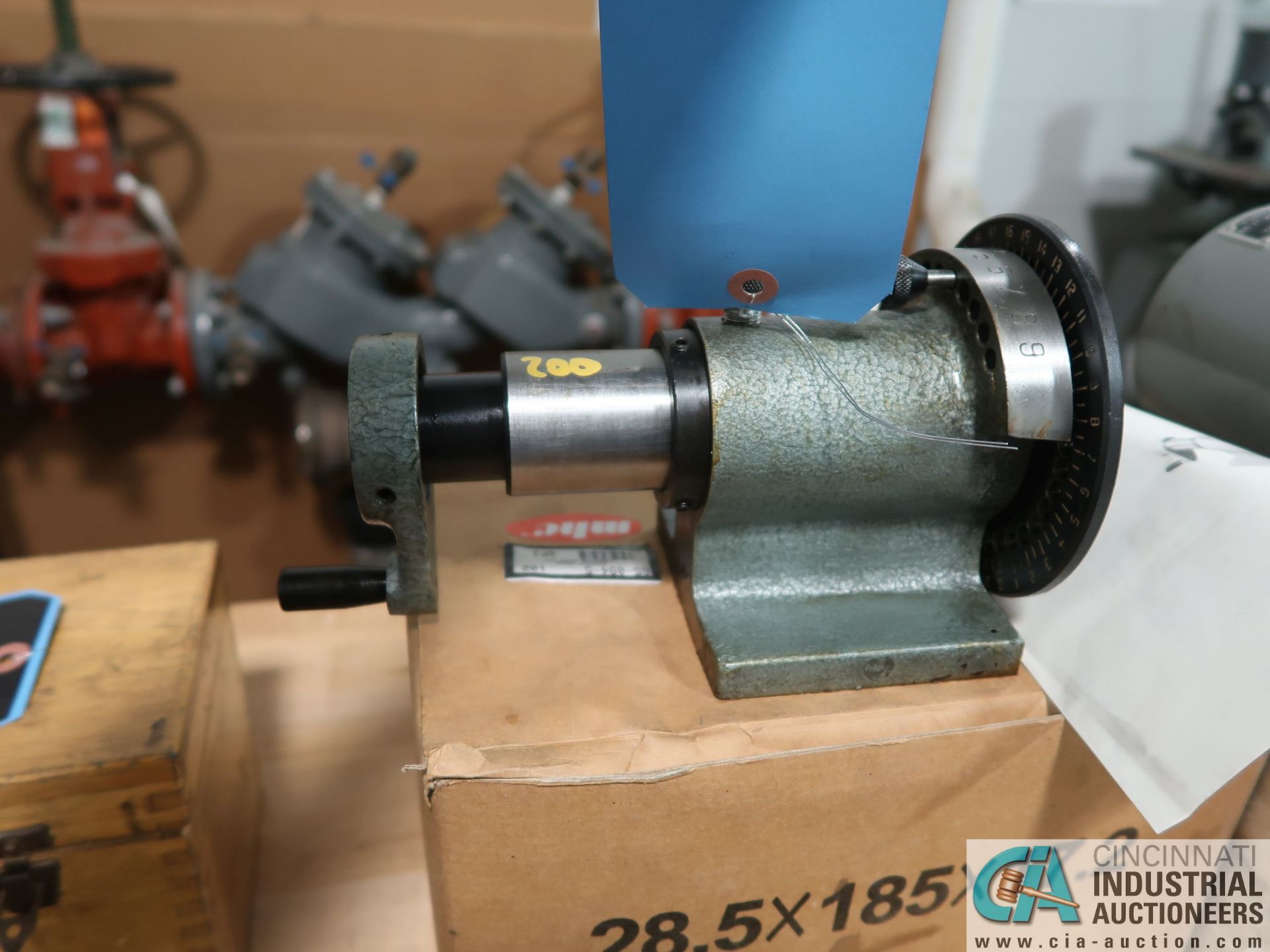 TYPE PF70/5C COLLET SPIN INDEX FIXTURE