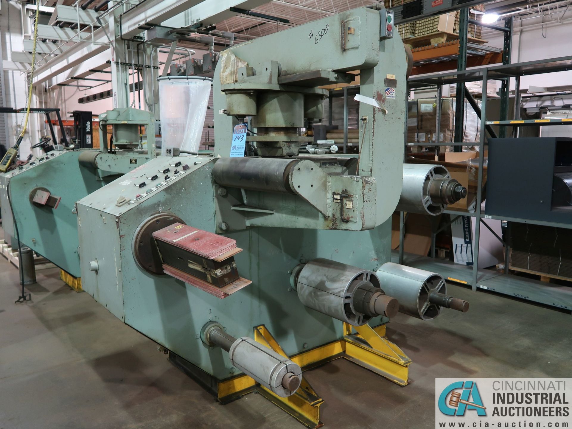 MICRO-TOOL MODEL T-236 FOIL ASSEMBLY WINDING MACHINE, (3) 14" WIDE PAY-OFF MANDRELS, 14" PAPER