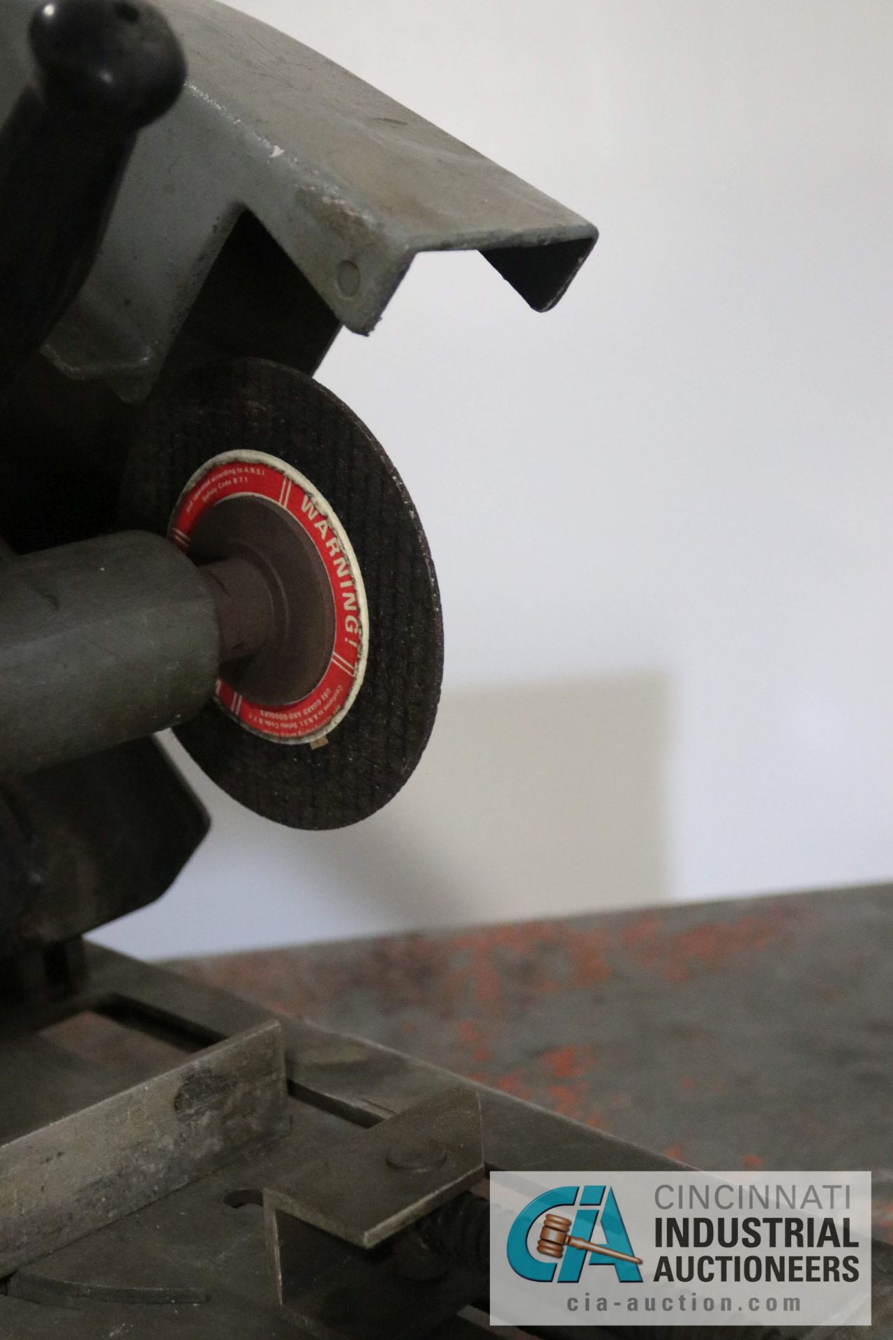 3 HP ROCKWELL MODEL 8 ABRASIVE CUTOFF SAW; S/N 438-02-3140808, SINGLE PHASE - Located in Holland, - Image 4 of 5