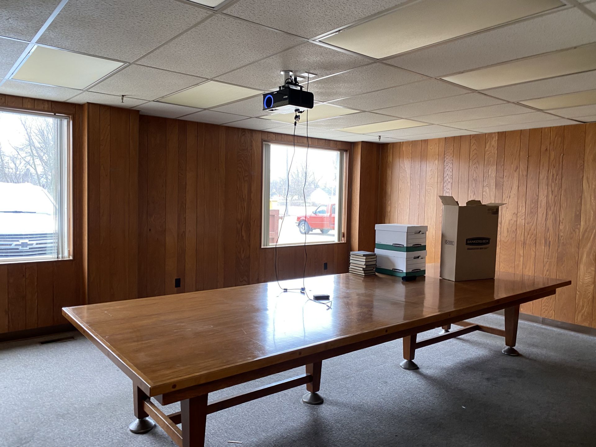 CONFERENCE ROOM TABLE - $100.00 Rigging Fee Due to Onsite Rigger - Located in Bryan, Ohio