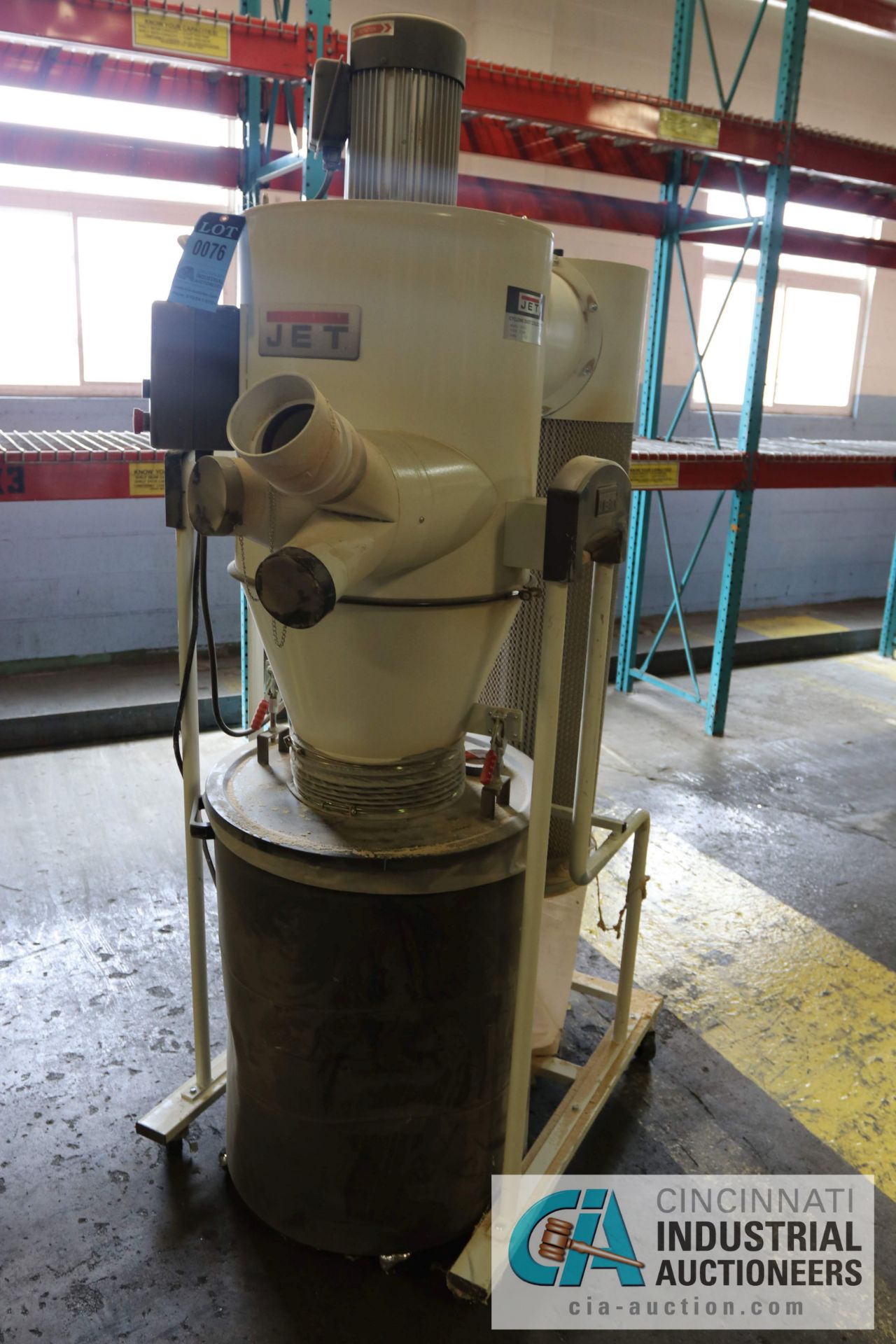 3 HP JET MODEL JCDC-3 DUST COLLECTOR; STOCK #717530, S/N 17010823 - $20.00 Rigging Fee Due to Onsite - Image 2 of 3