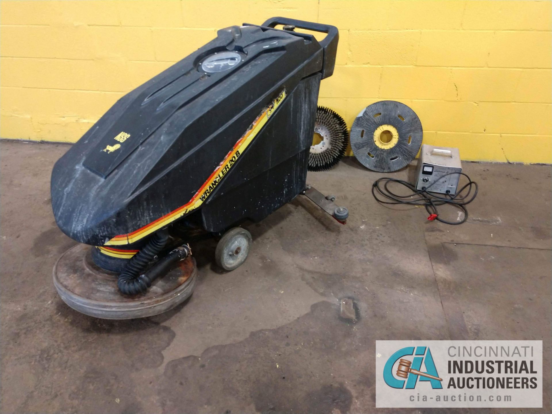 NSS RANGLER MODEL 232002B FLOOR SCRUBBER - $20.00 Rigging Fee Due to Onsite Rigger - Located in