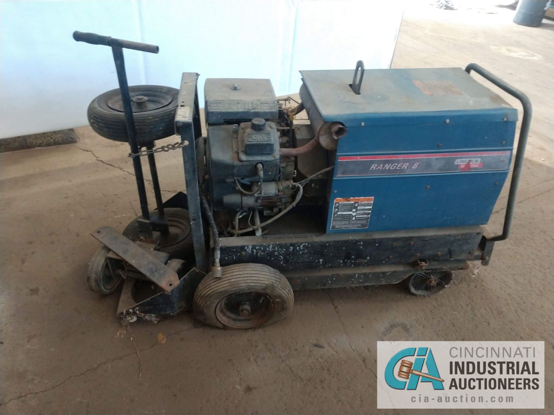 LINCOLN MODEL RANGER 8 WELDER GENERATOR - $20.00 Rigging Fee Due to Onsite Rigger - Located in