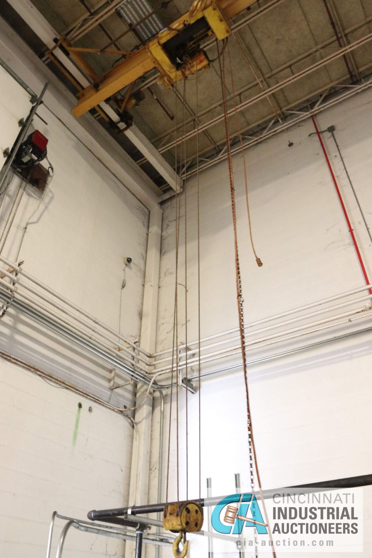 3 TON X 26' SPAN X 30' LIFT UNDERSLUNG BRIDGE CRANE W/ R&M UNDERSLUNG HOIST - $500.00 Rigging Fee - Image 3 of 6