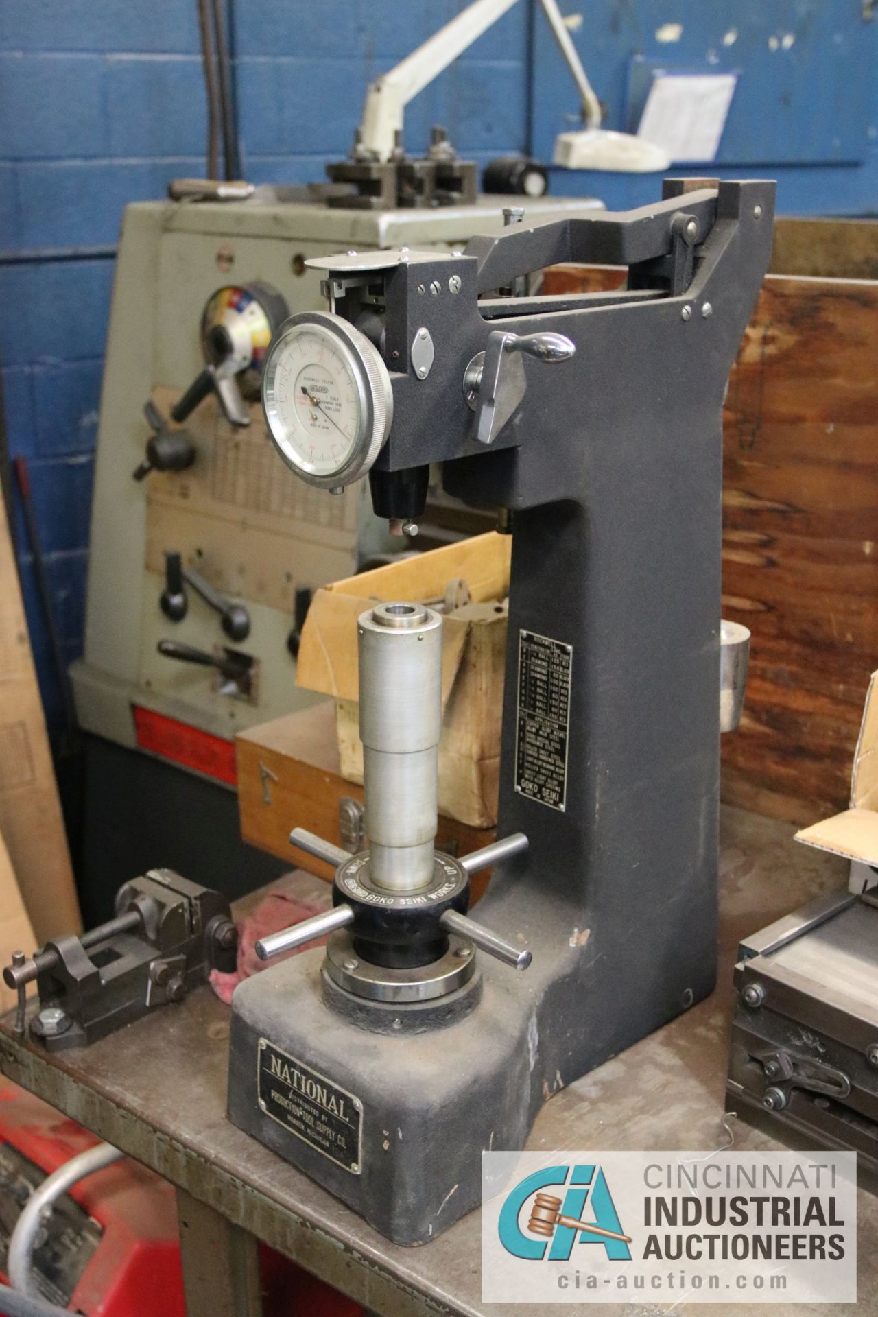 GOKO-SEIKI 150 KG HARDNESS TESTER - $10.00 Rigging Fee Due to Onsite Rigger - Located in Holland,