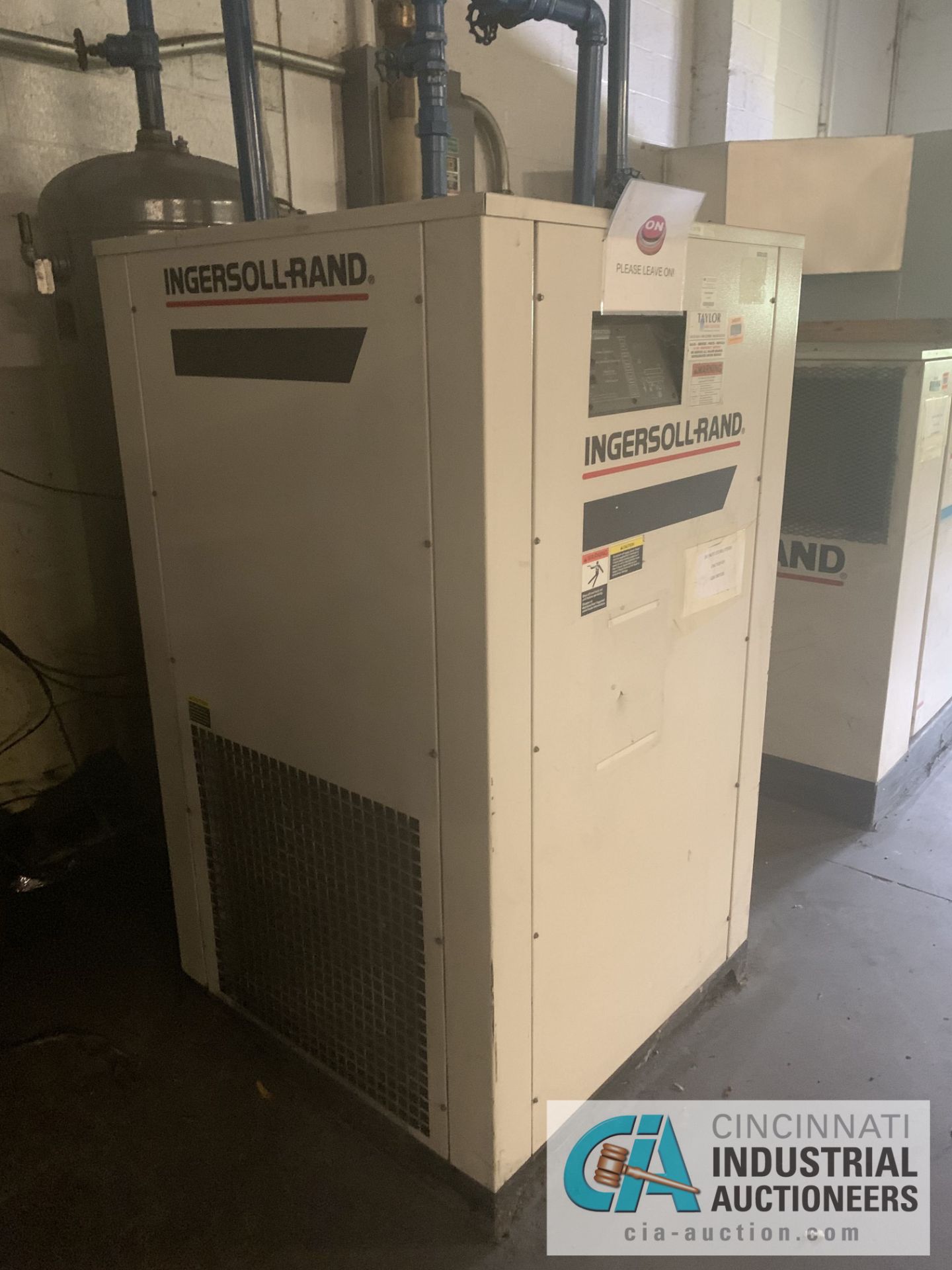 250 PSIG INGERSOLL RAND MODEL DXR425 AIR DRYER - $20.00 Rigging Fee Due to Onsite Rigger - Located