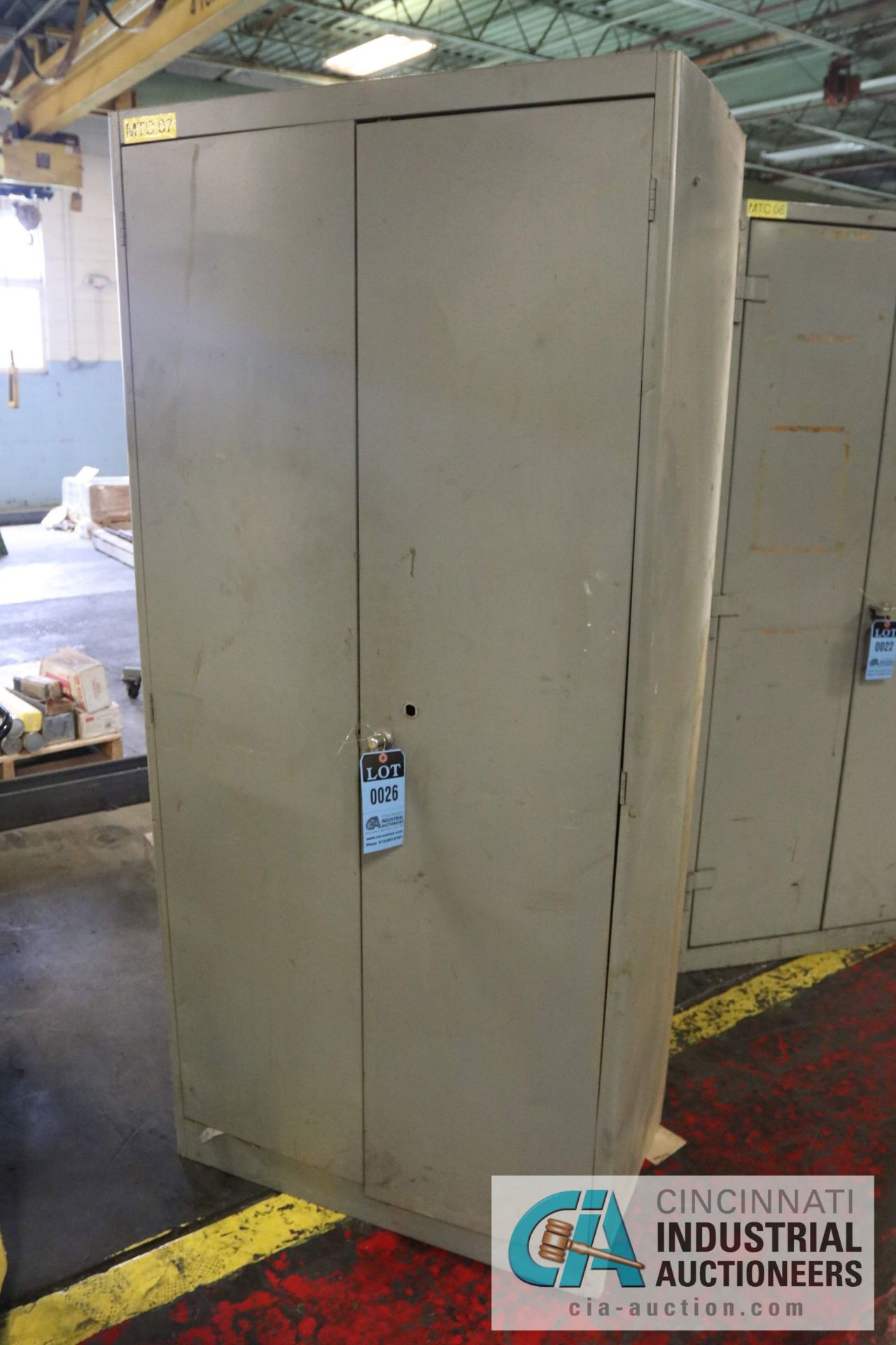 36" X 2" X 78" CABINET W/ SHELVES - $10.00 Rigging Fee Due to Onsite Rigger - Located in Bryan,